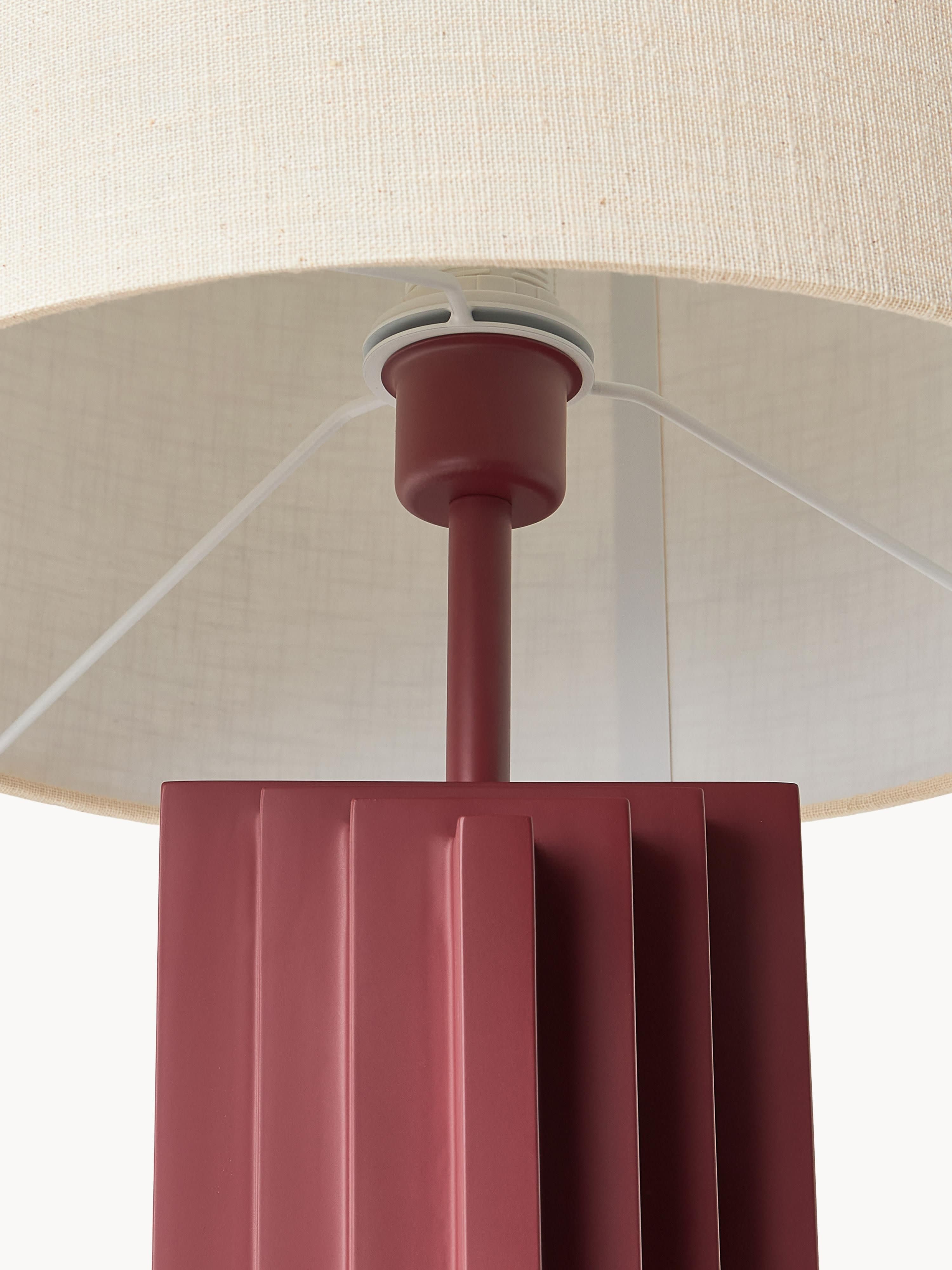 Lampadaire design Dane - Lie de vin, beige