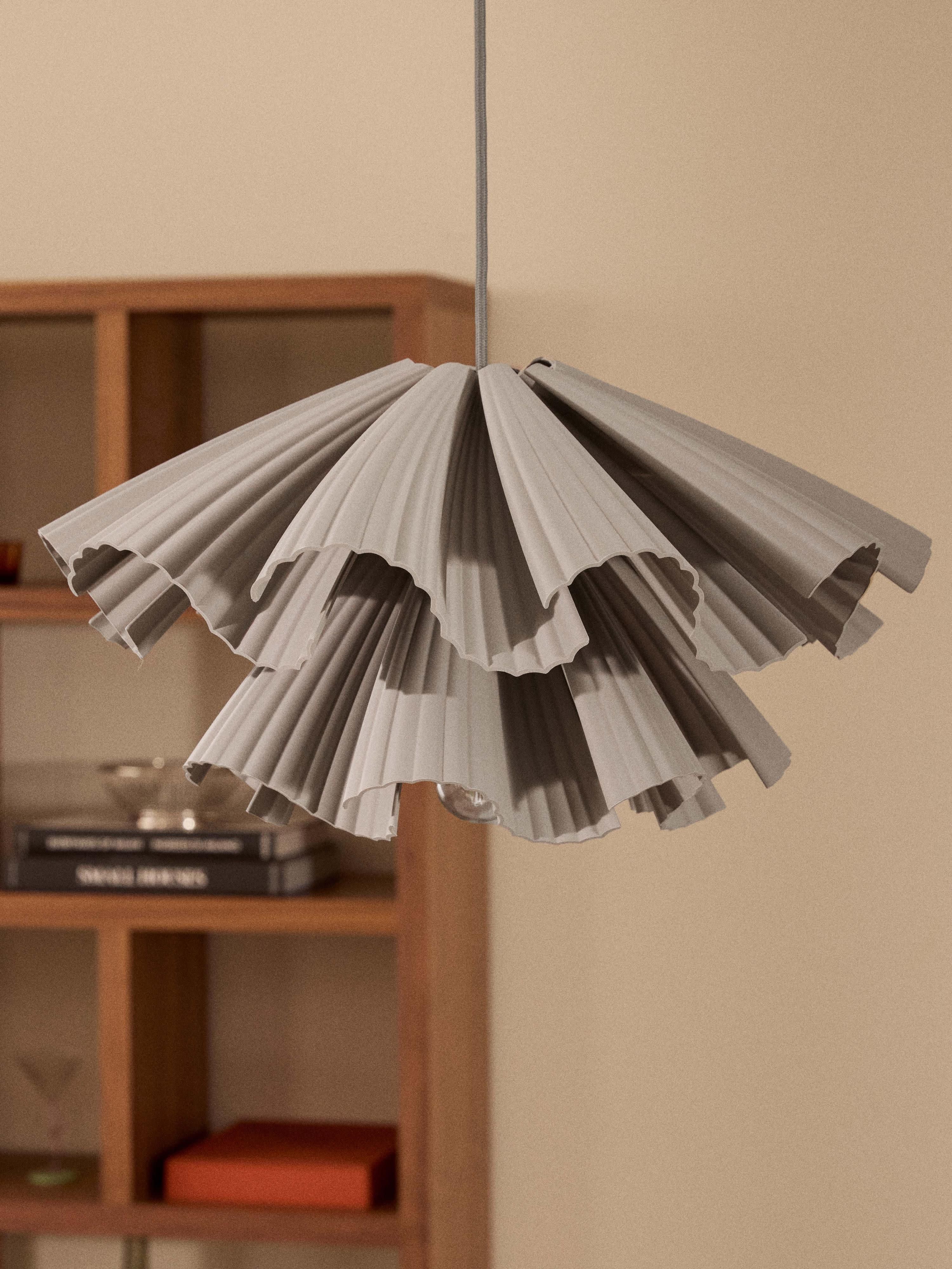 Suspension imprimée en 3D Cale - Grège