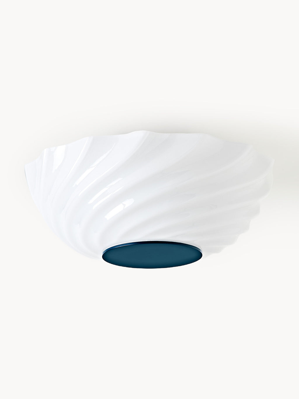 Plafonnier Paal - Blanc, bleu foncé