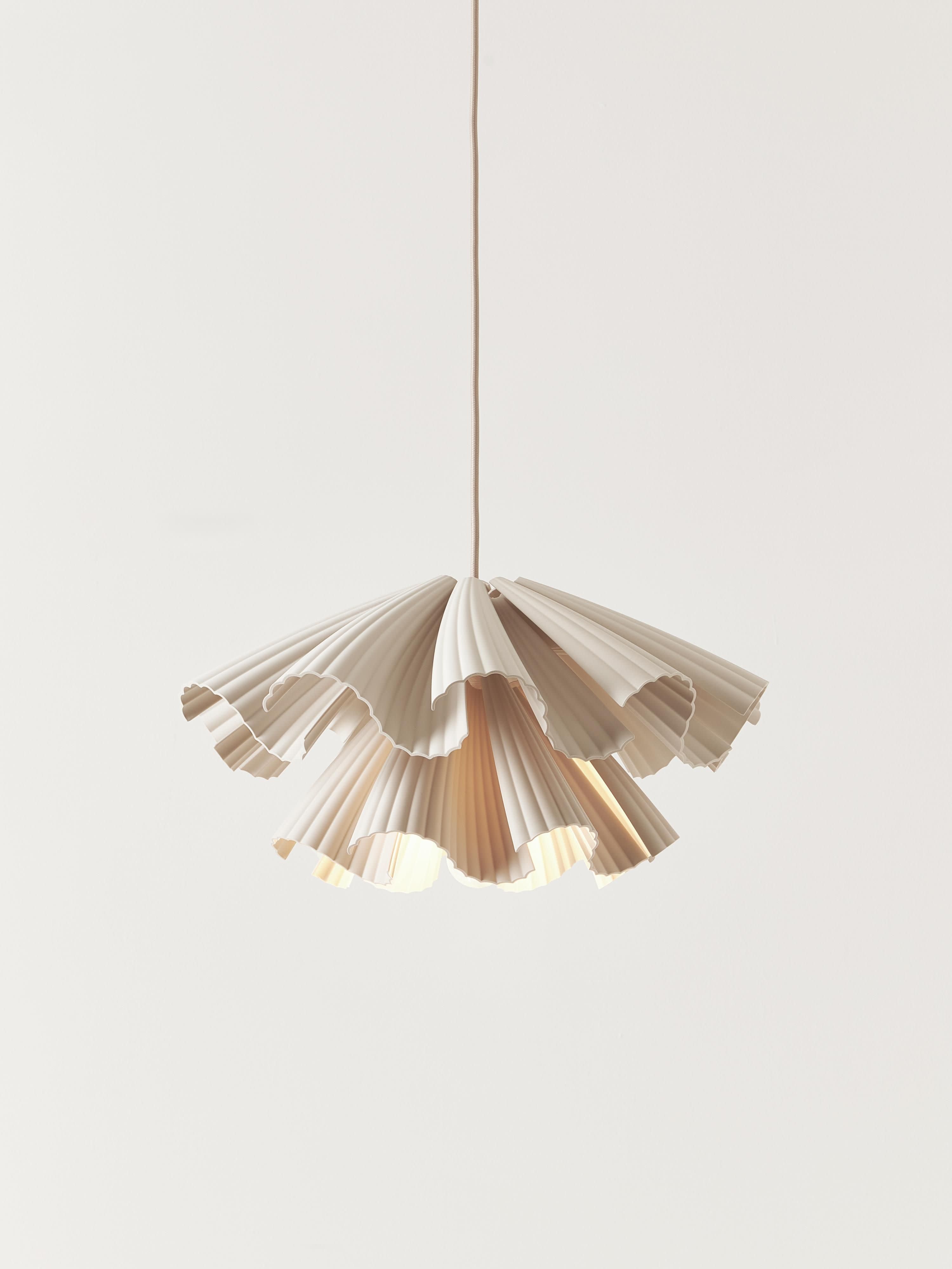 Suspension imprimée en 3D Cale - Beige