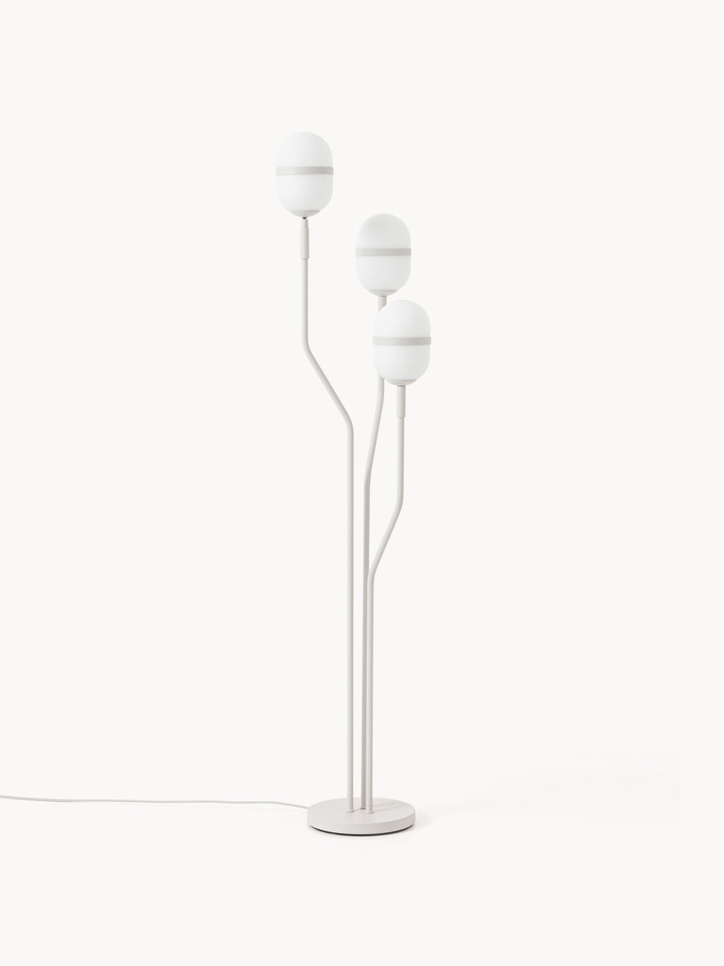 Lampadaire Steen - Gris clair, mat