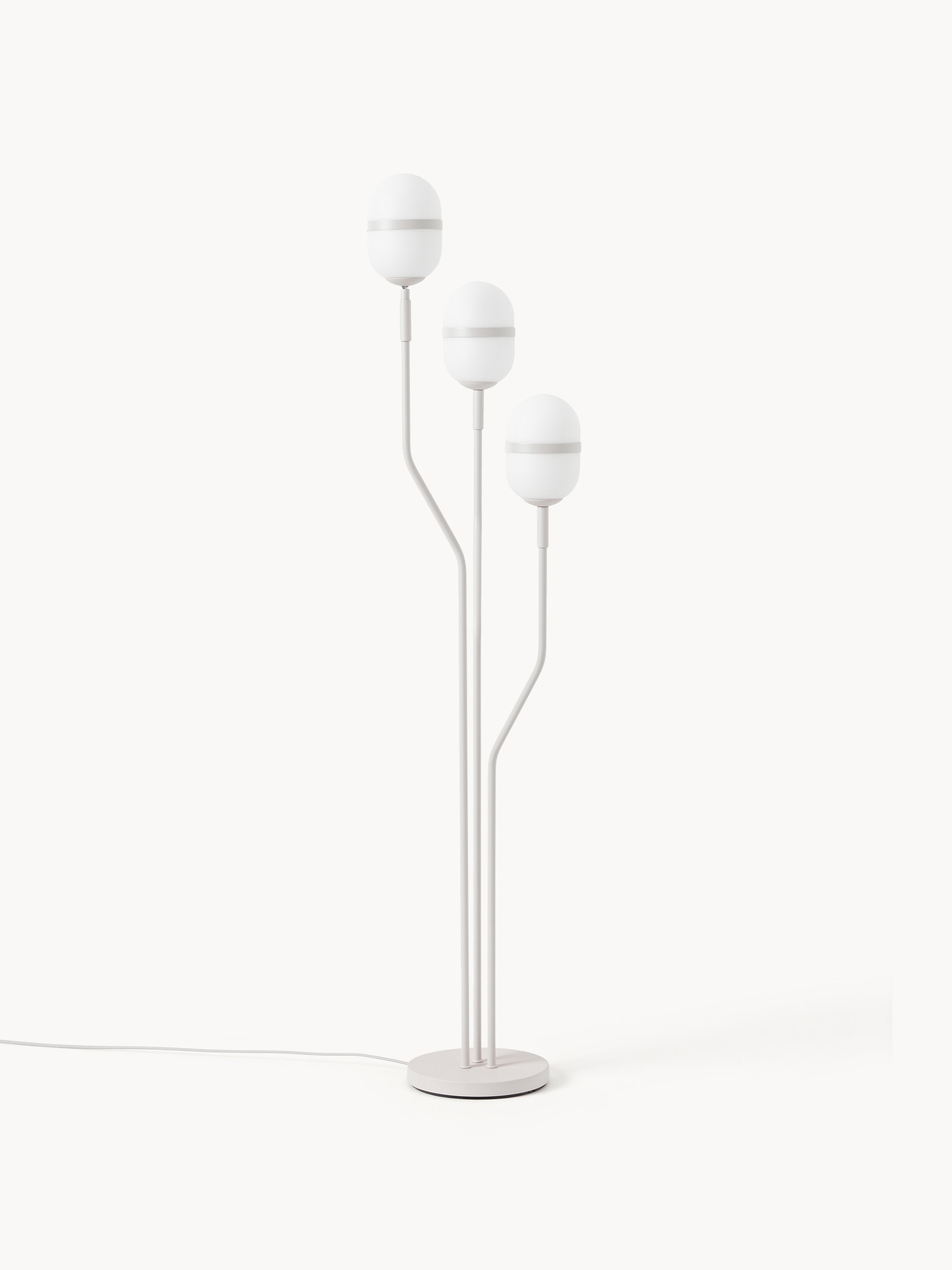 Lampadaire Steen - Gris clair, mat