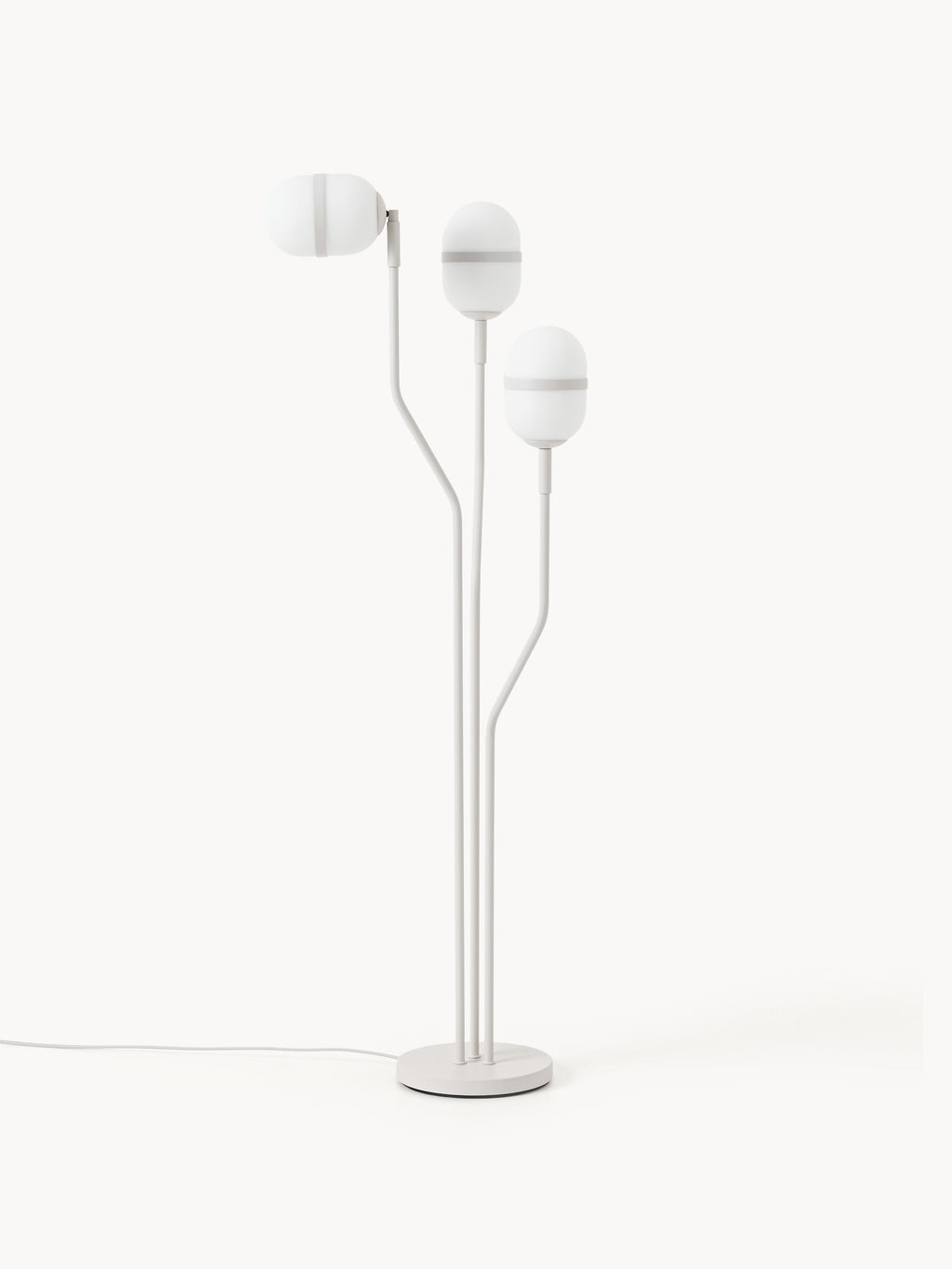 Lampadaire Steen - Gris clair, mat