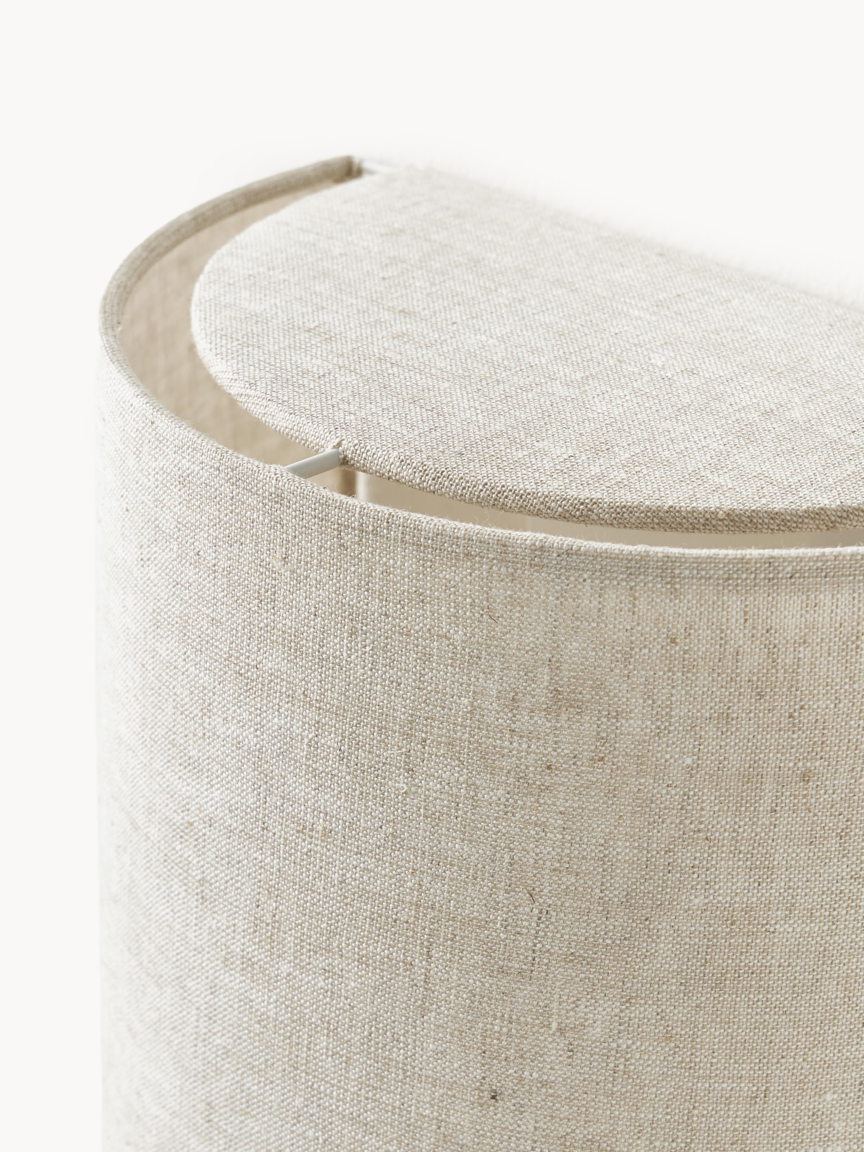 Applique murale en lin Tomi - Lin beige clair