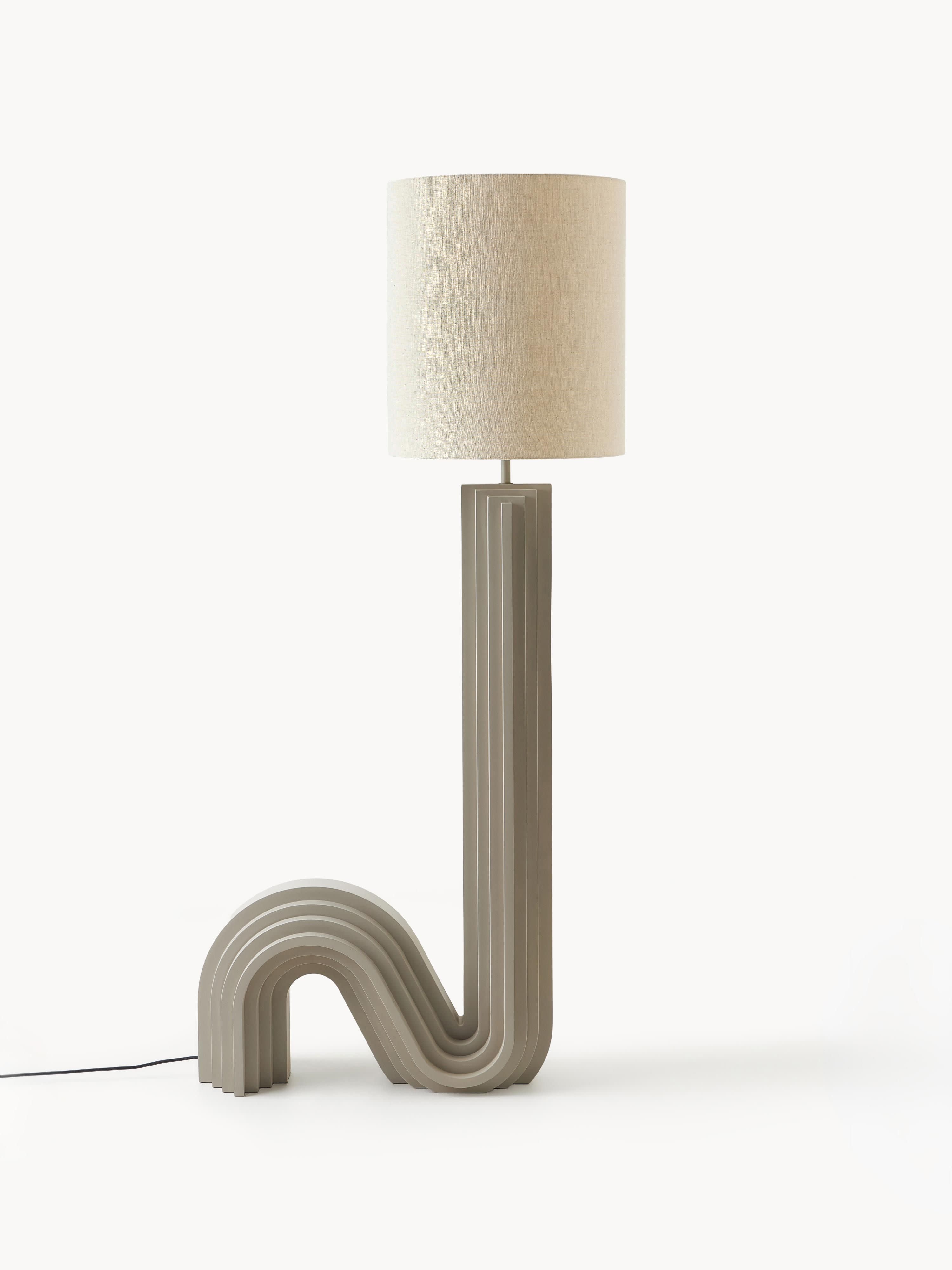 Lampadaire design Dane - Grège, beige