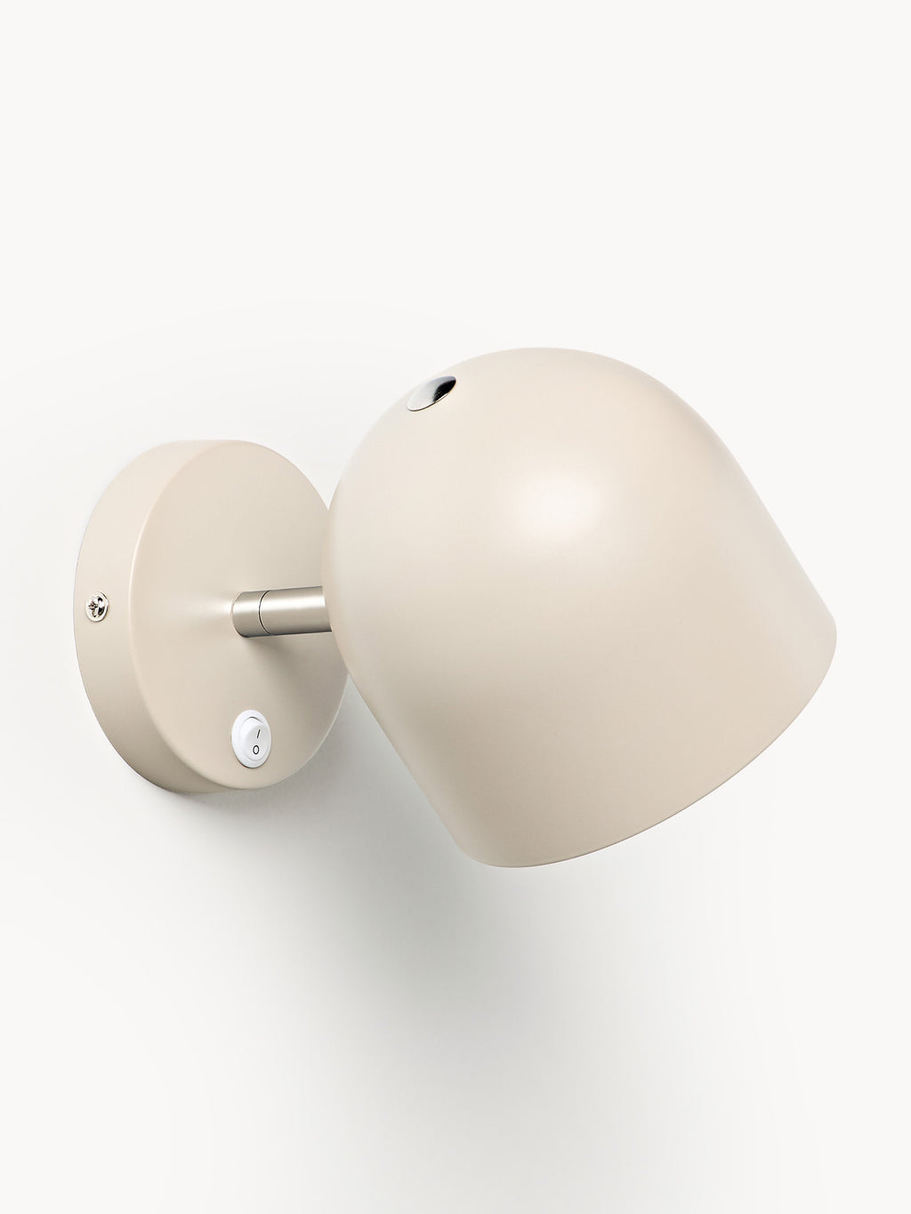 Applique murale orientable en métal Flyte - Beige clair