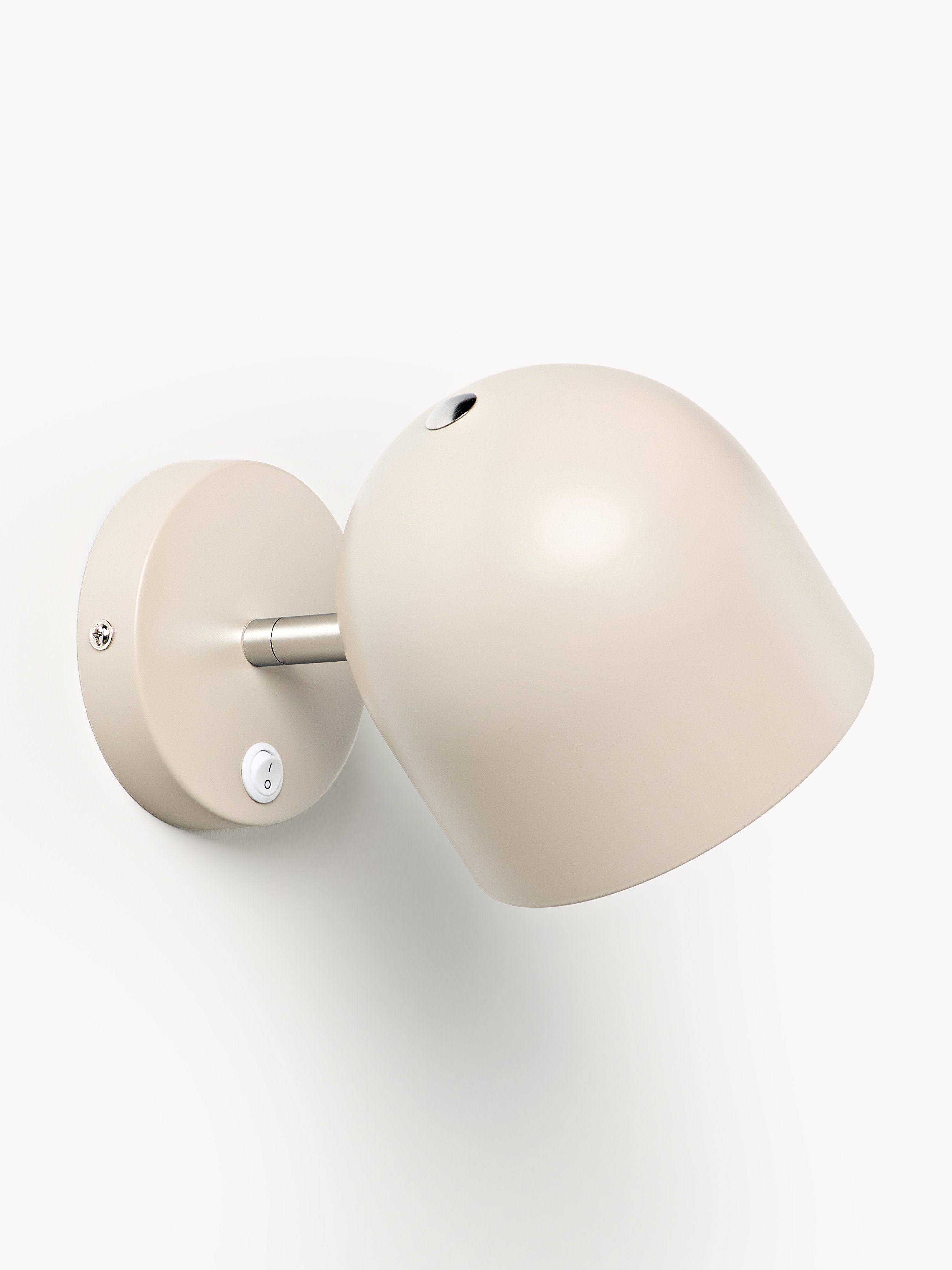 Applique murale orientable en métal Flyte - Beige clair
