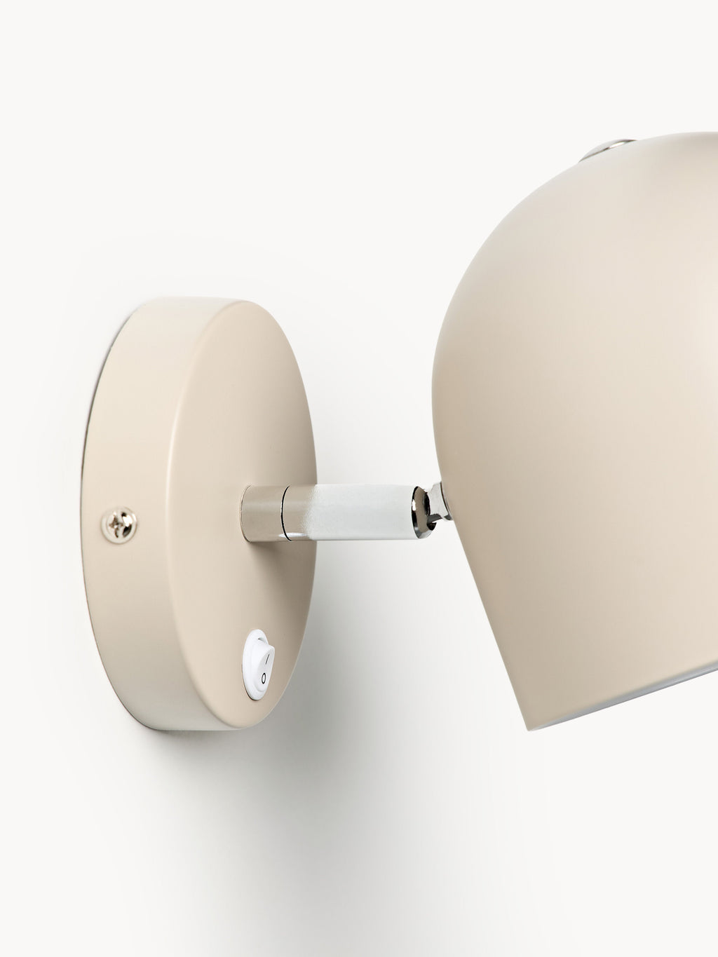 Applique murale orientable en métal Flyte - Beige clair