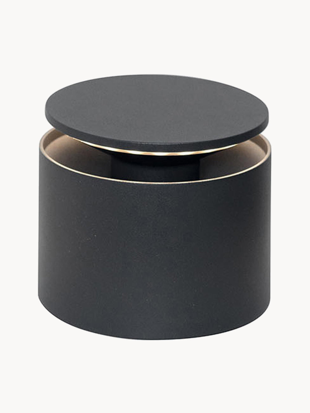 Petite lampe à poser LED mobile Eren, intensité ajustable - Anthracite, mat