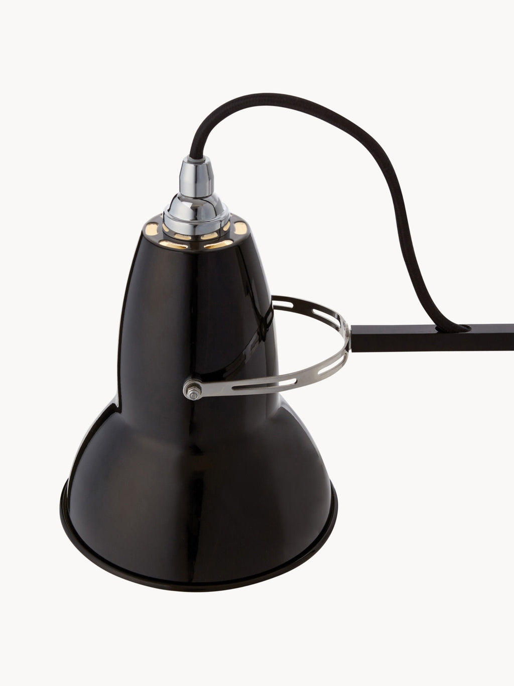 Grande lampe de bureau LED Seff - Noir