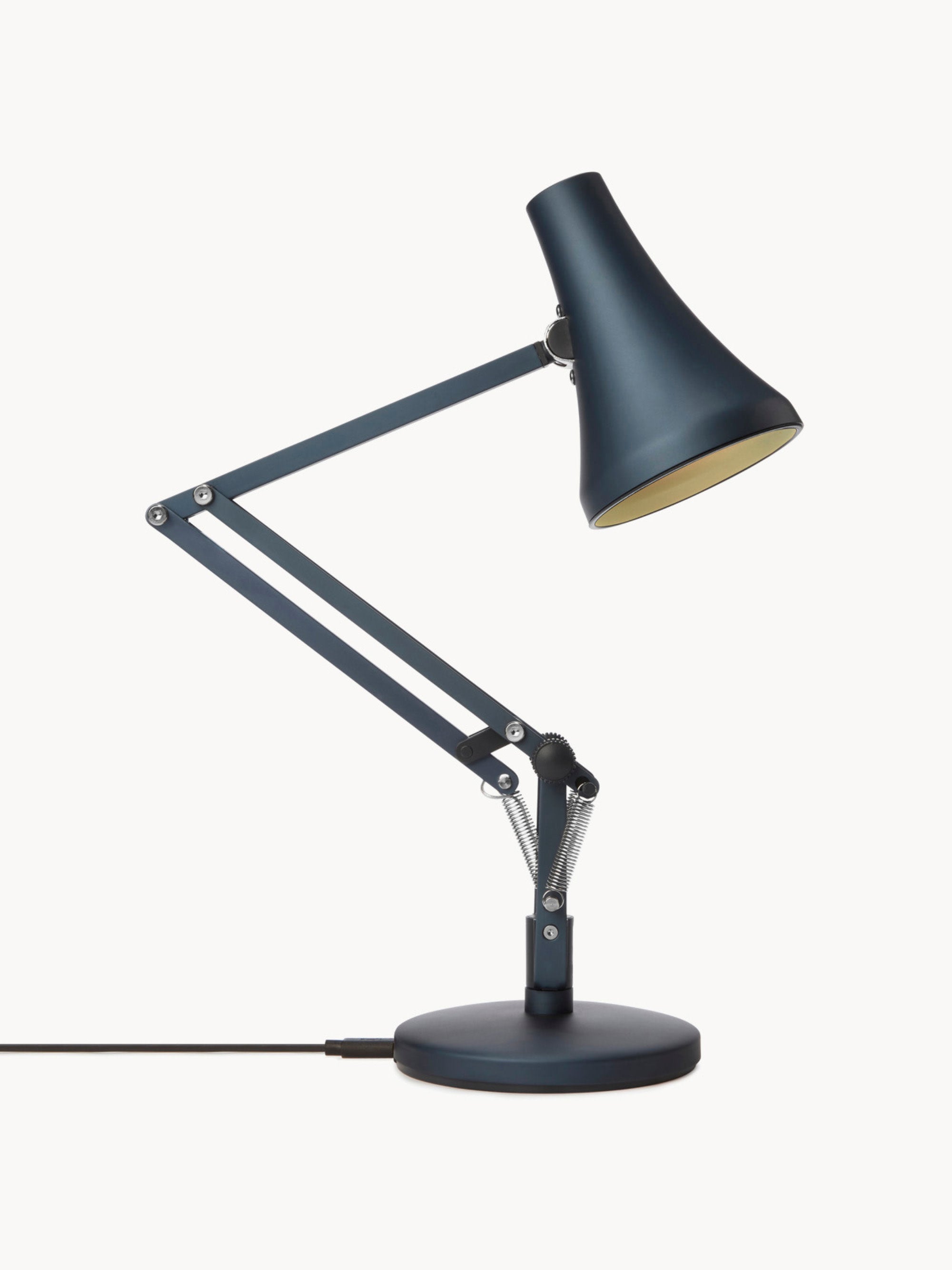 Petite lampe de bureau LED 90 Mini Mini - Gris-bleu