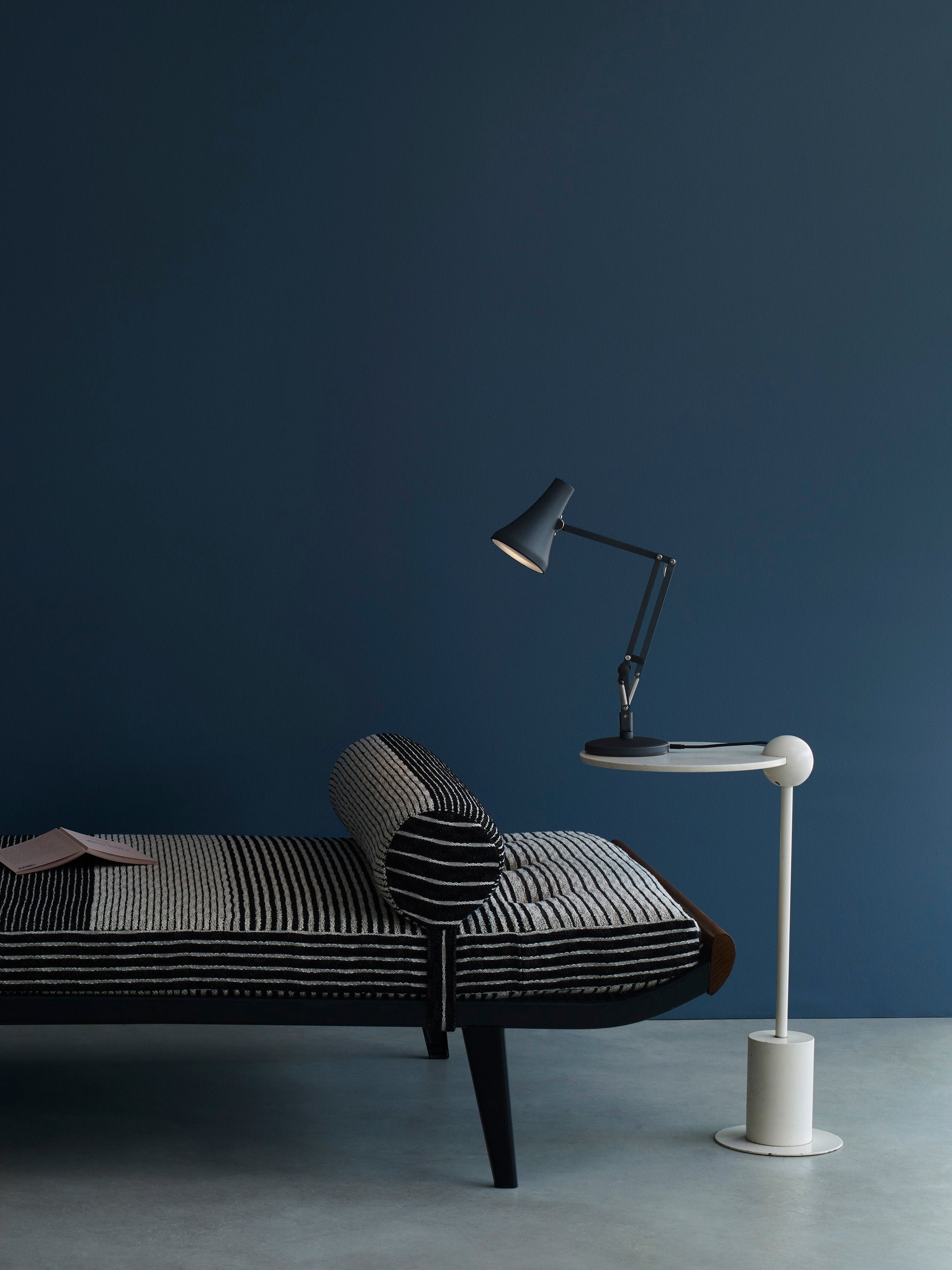 Petite lampe de bureau LED 90 Mini Mini - Gris-bleu