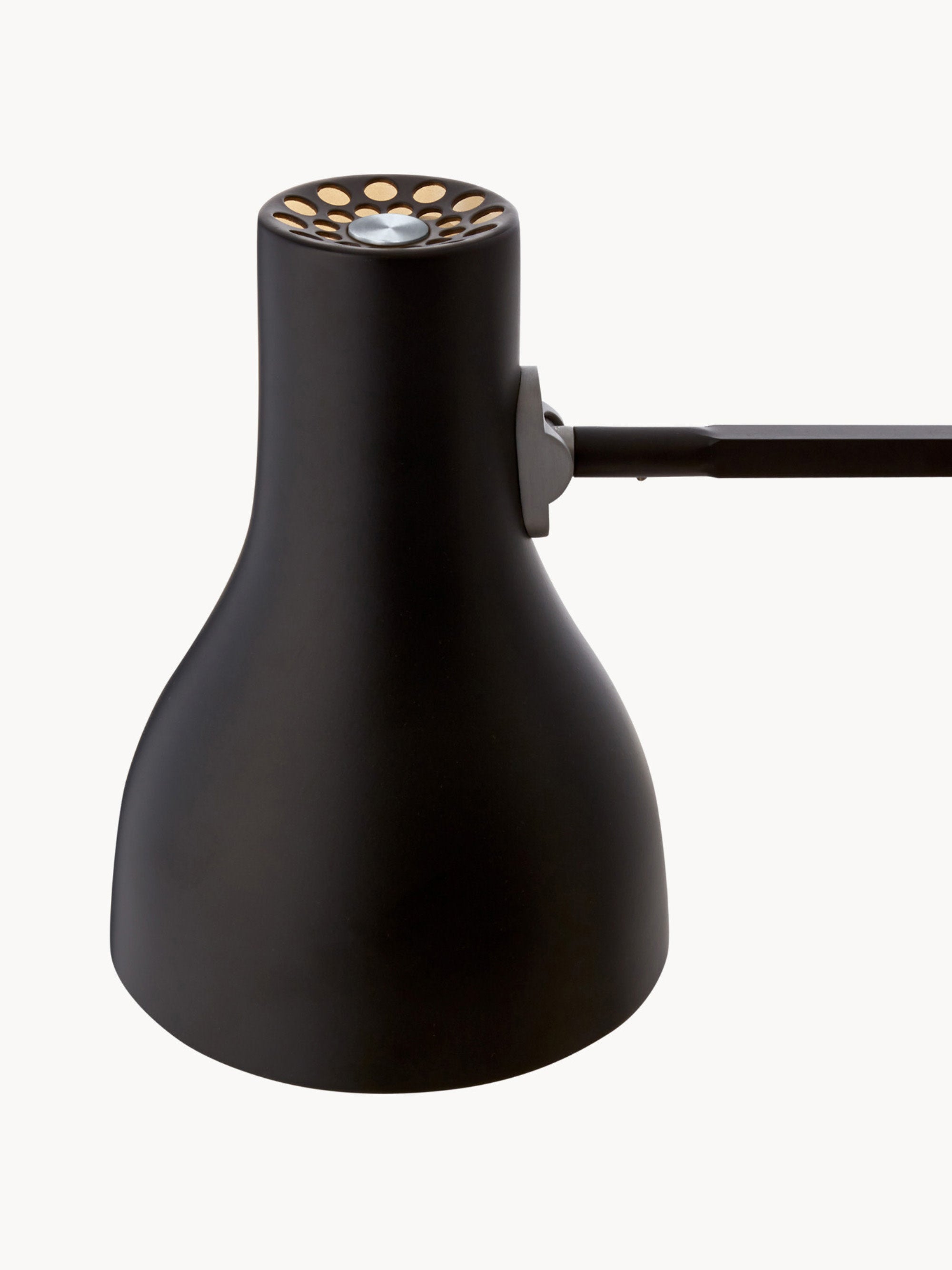 Grande lampe de bureau LED Eskild - Noir
