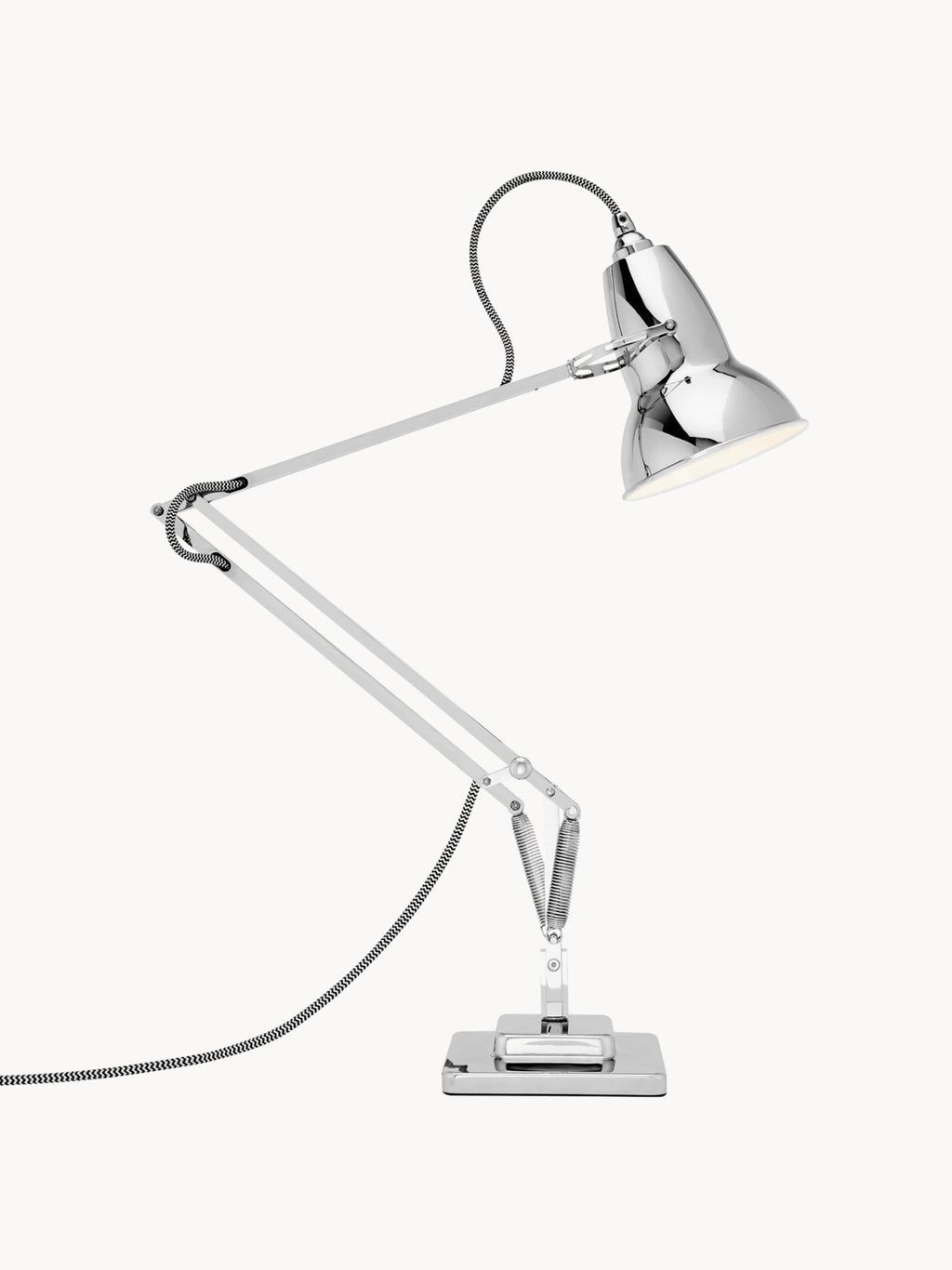 Grande lampe de bureau LED Seff - Argenté