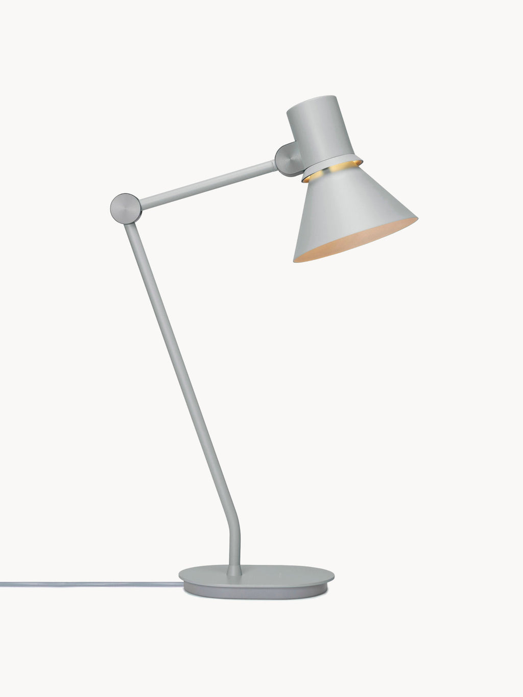Grande lampe de bureau LED Sigmar - Gris clair