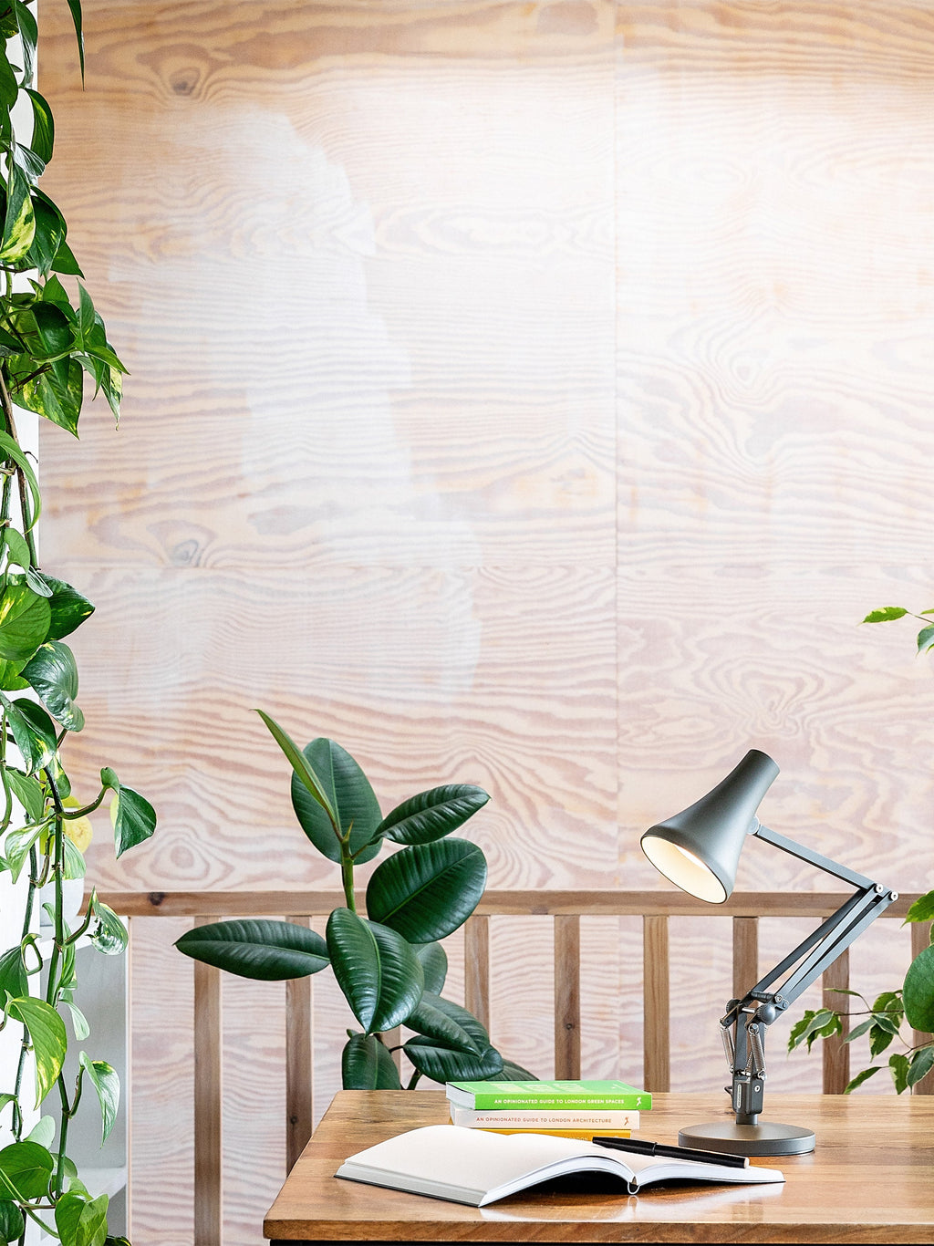 Petite lampe de bureau LED 90 Mini Mini - Vert olive