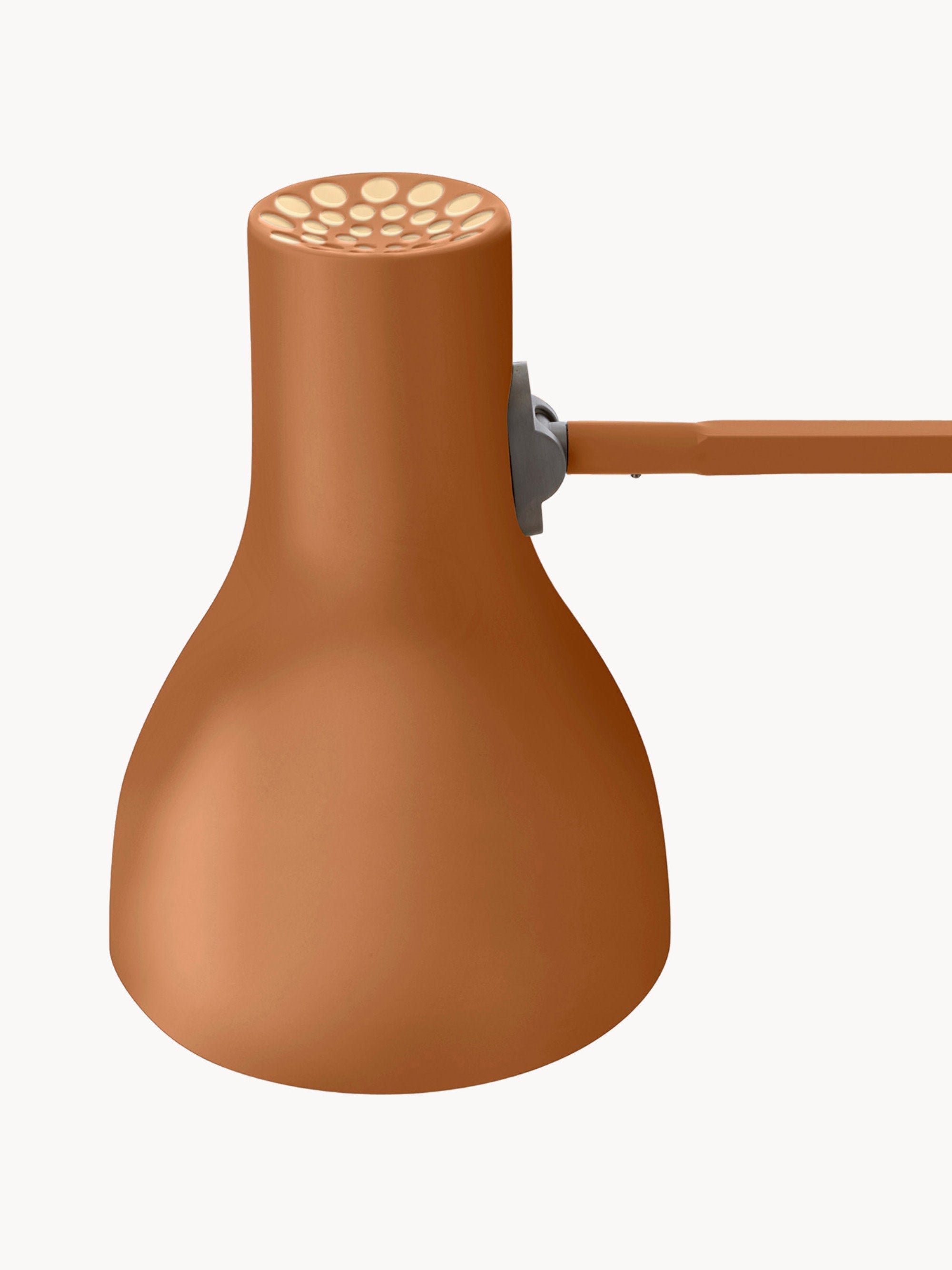 Grande lampe de bureau LED Eskild - Brun clair