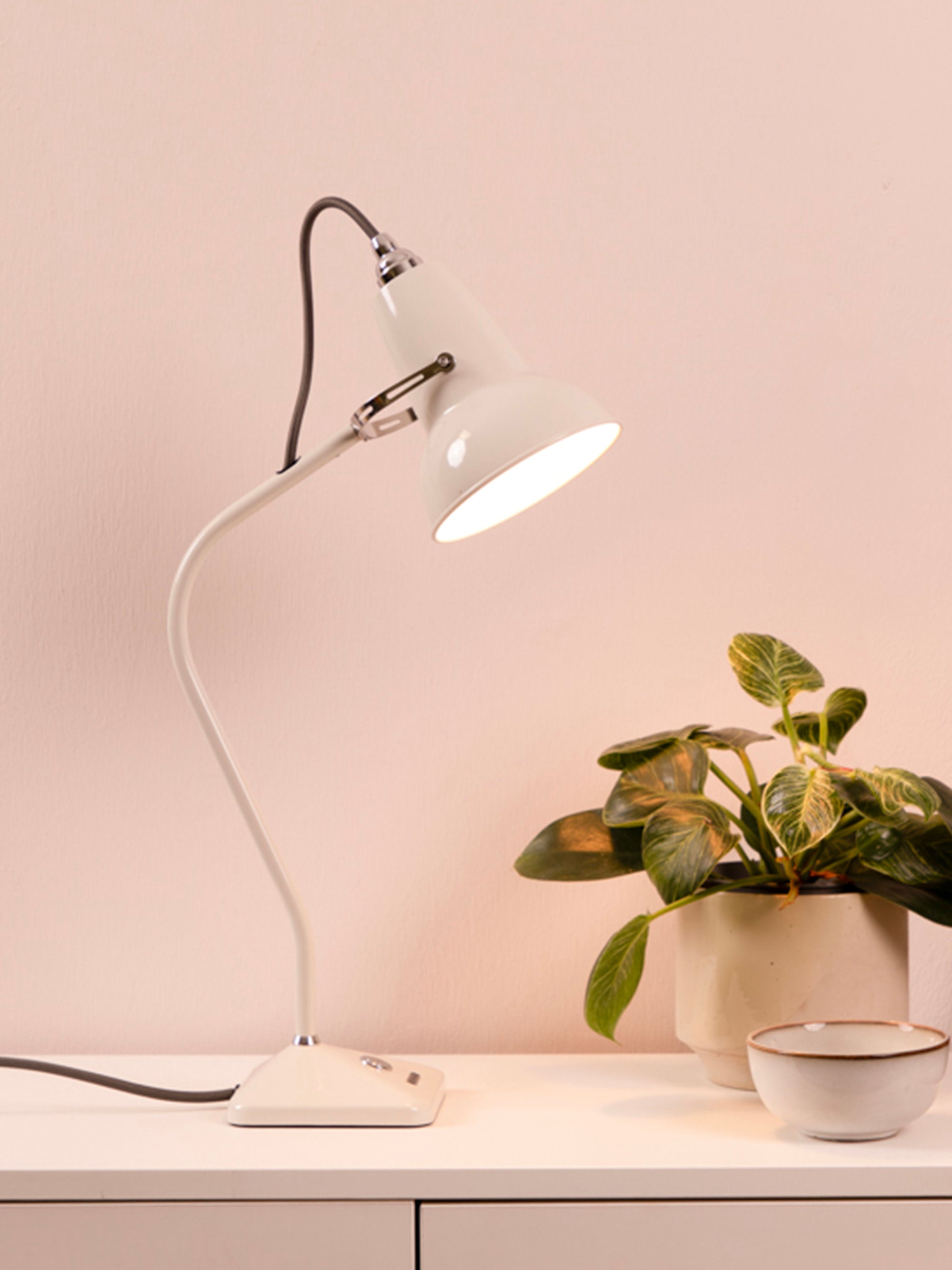 Grande lampe à poser LED Original 1227 Mini - Blanc cassé