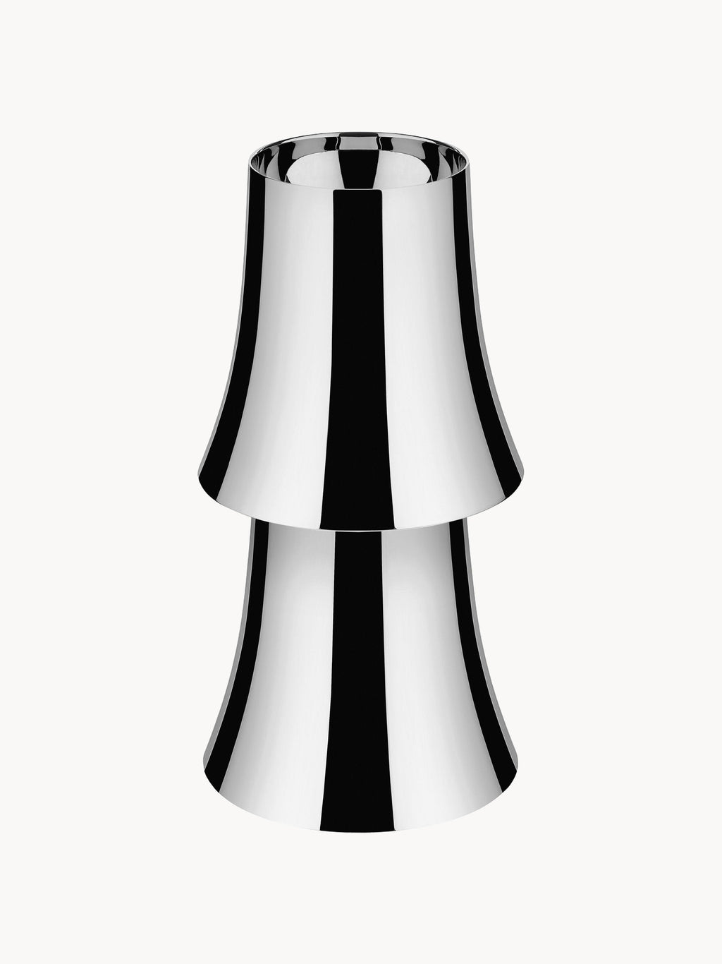 Lampe à poser LED portable Maris, intensité ajustable - Argenté