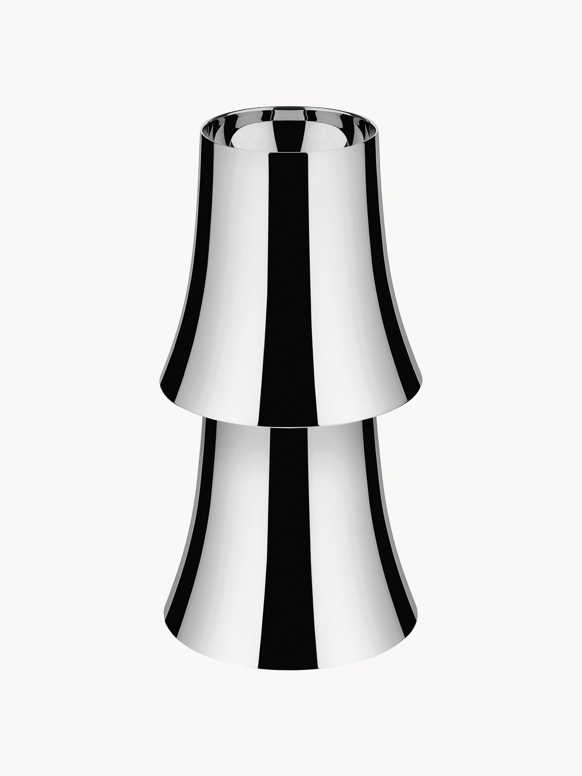 Lampe à poser LED portable Maris, intensité ajustable - Argenté