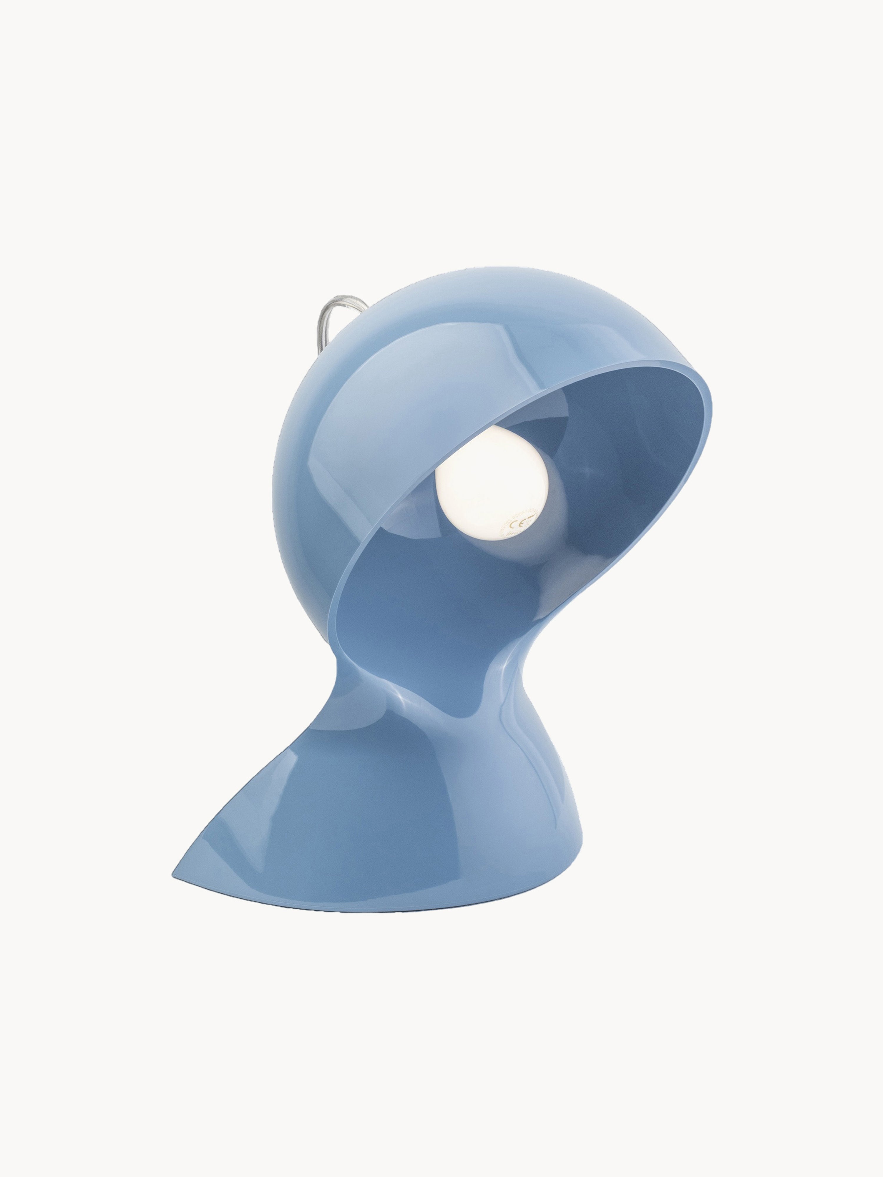 Petite lampe à poser Deklin - Bleu clair