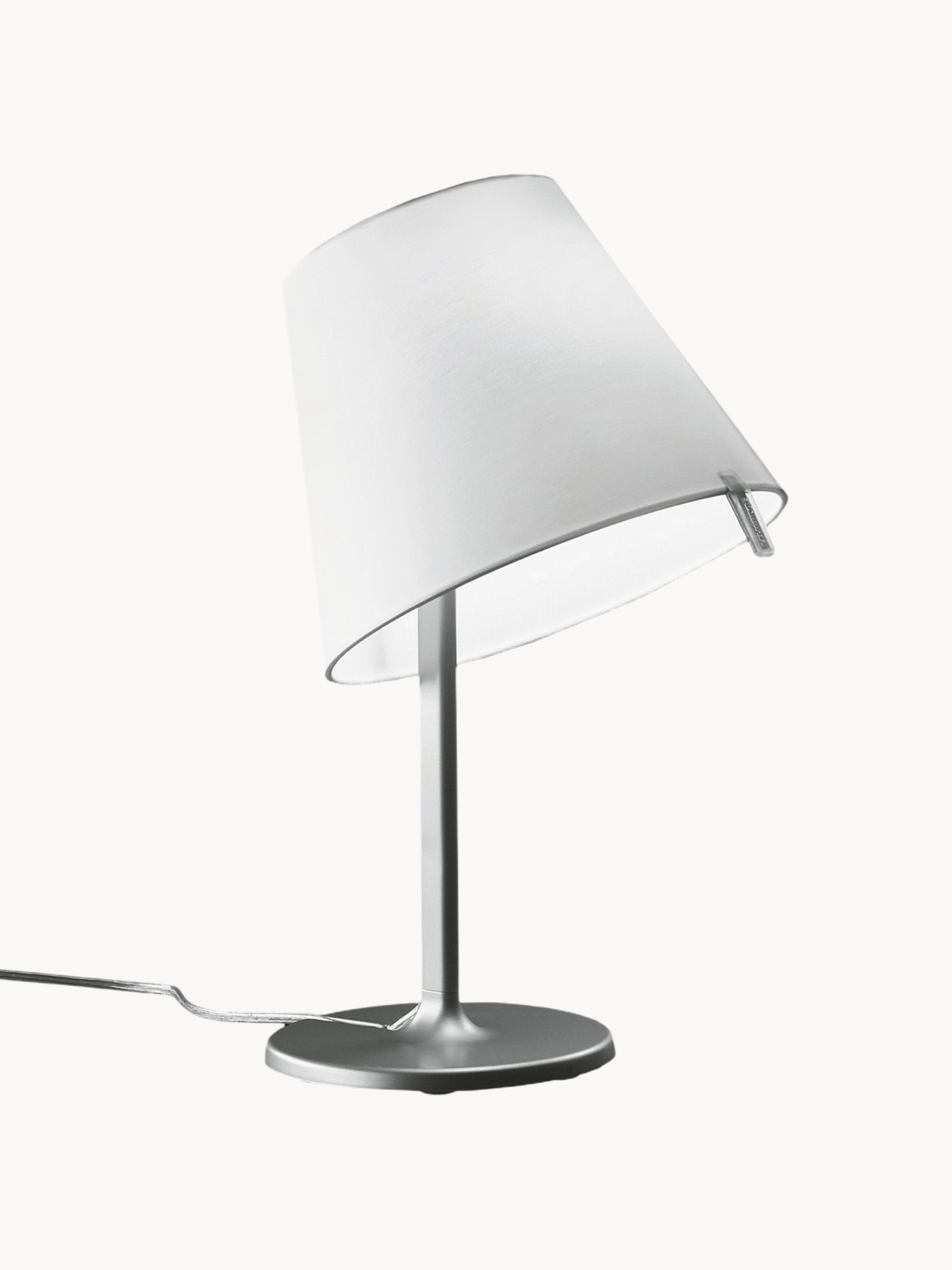 Lampe à poser Wesley - Blanc, argenté