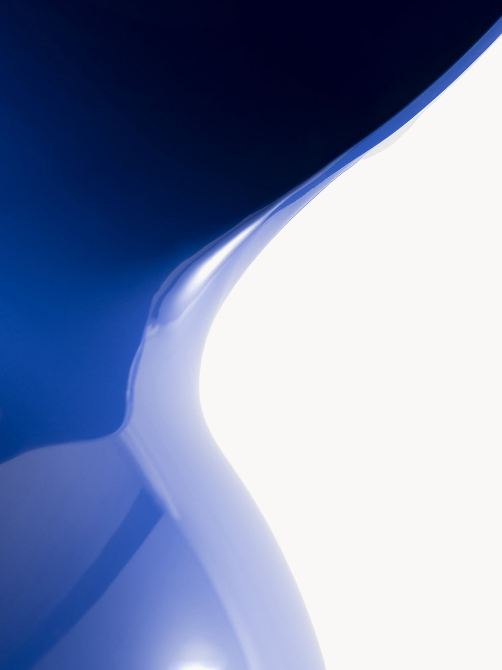 Petite lampe à poser Deklin - Bleu roi