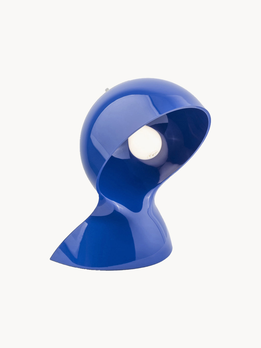 Petite lampe à poser Deklin - Bleu roi