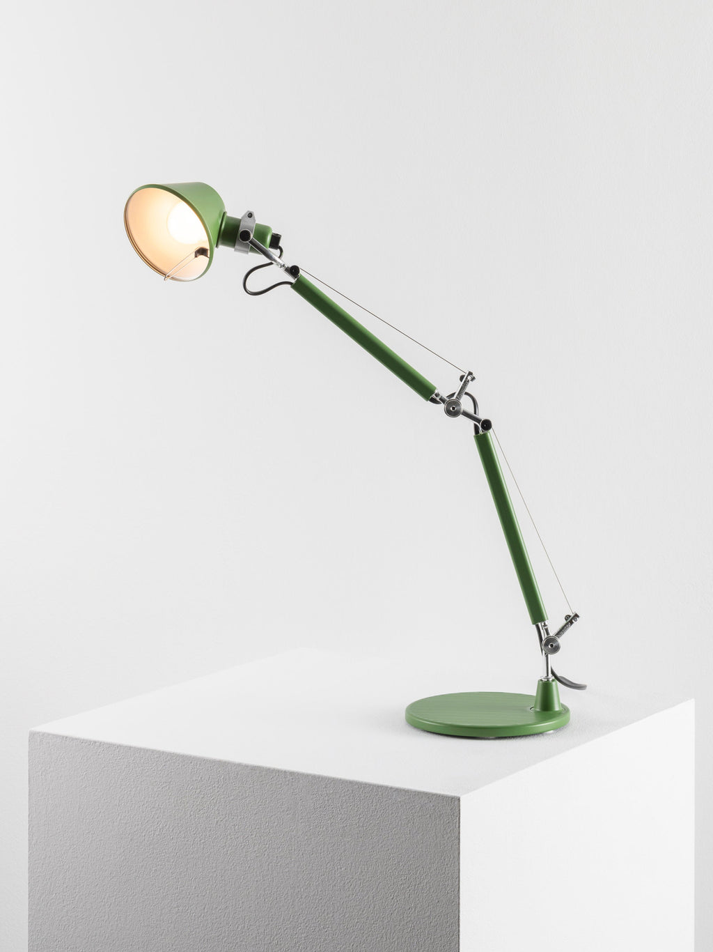 Lampe de bureau orientable Samuel - Vert, mat