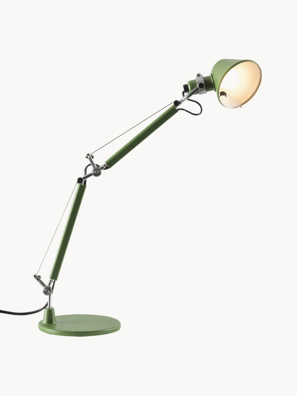 Lampe de bureau orientable Samuel - Vert, mat