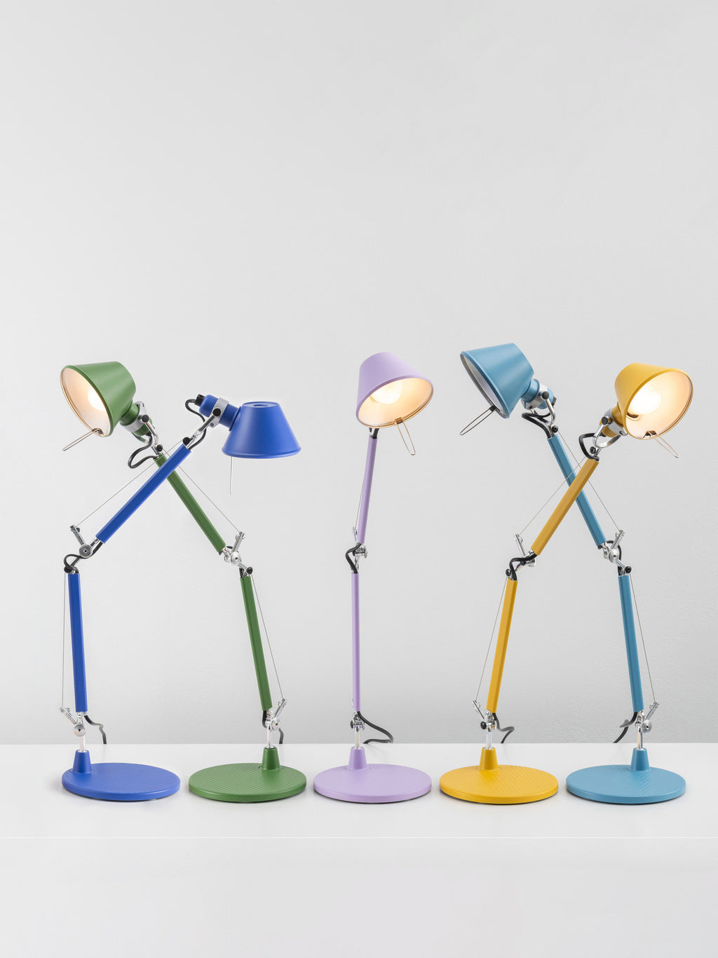 Lampe de bureau orientable Samuel - Vert, mat