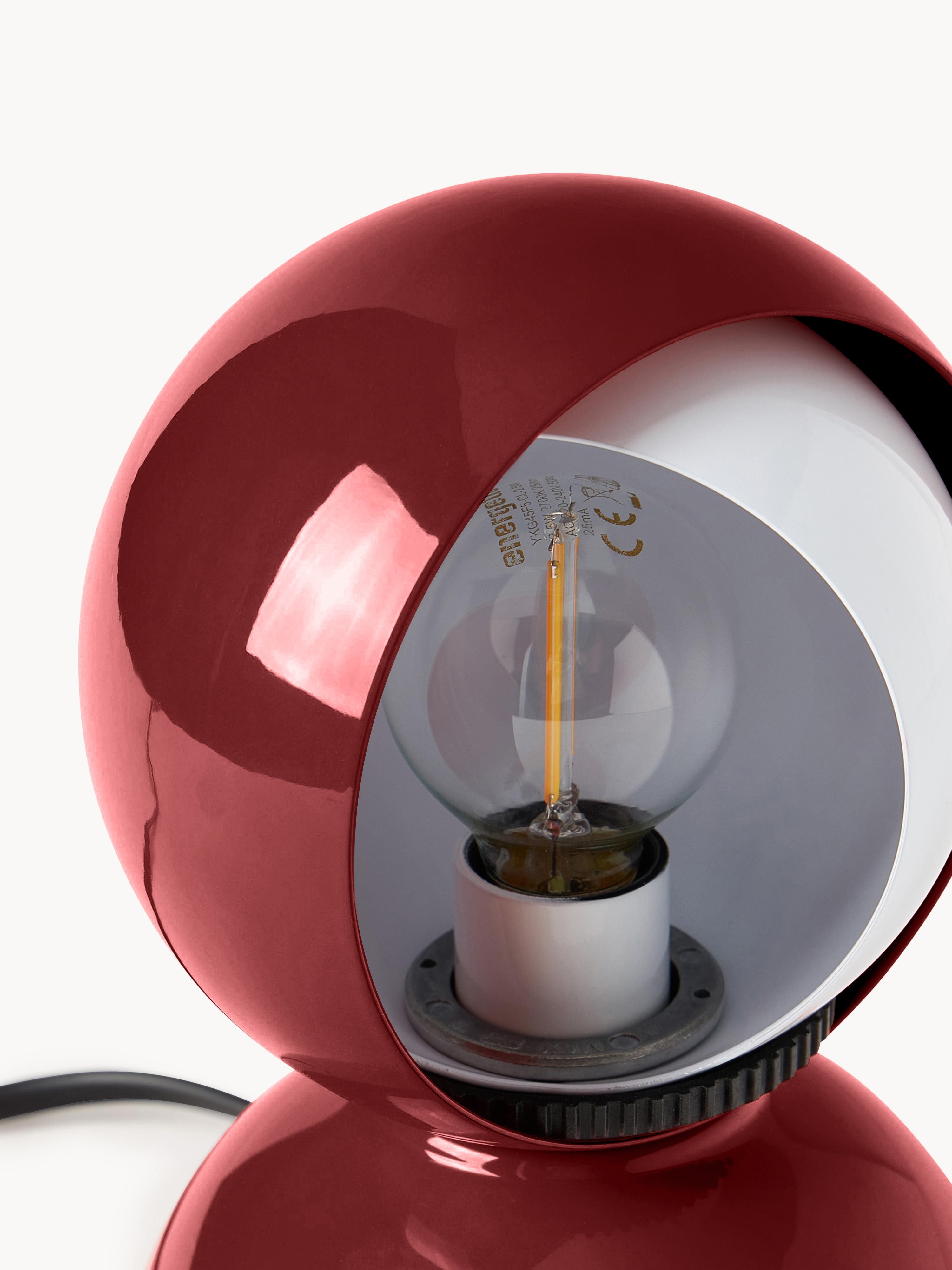 Lampe à poser Laurits - Rouge bordeaux