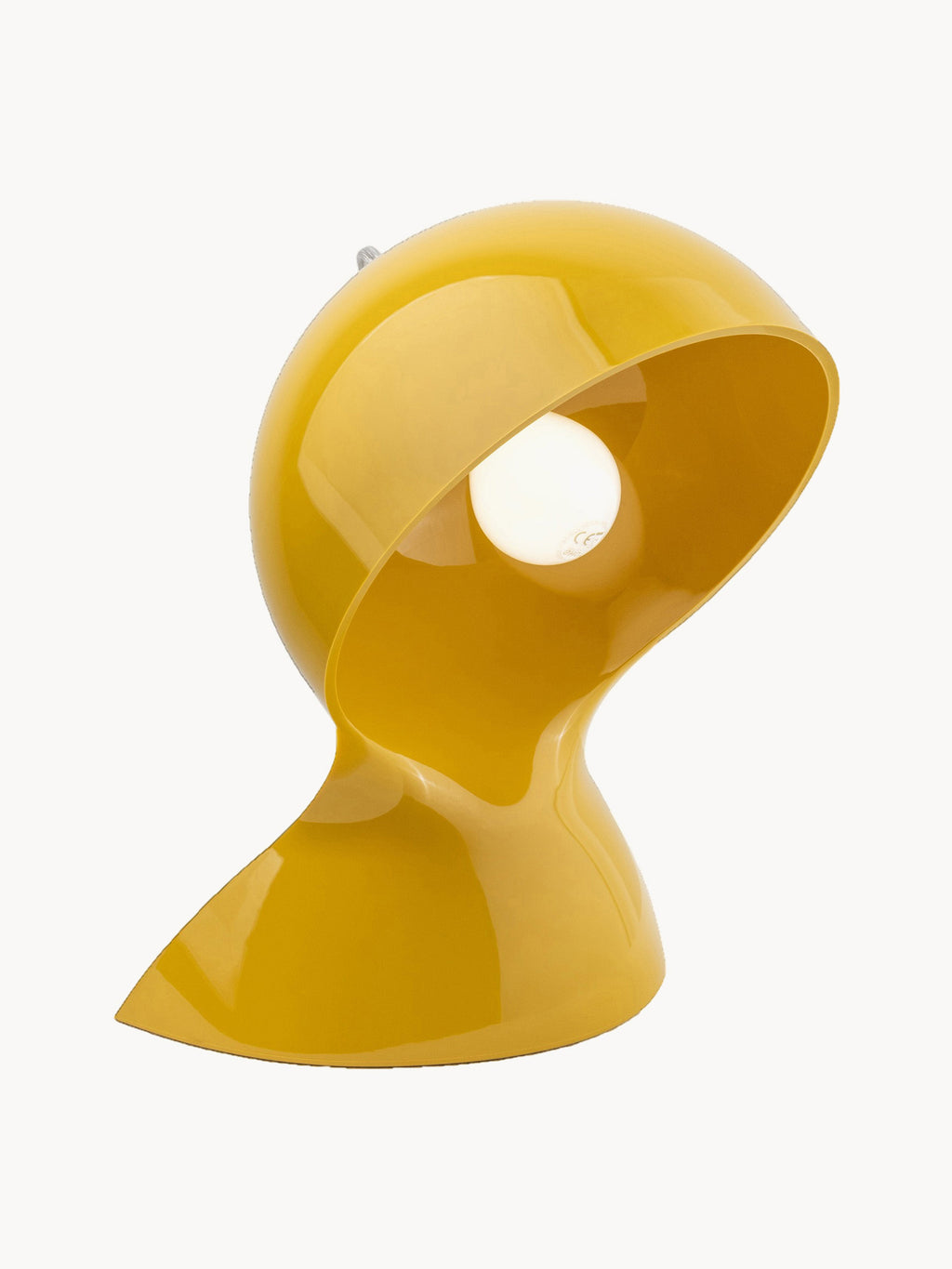 Petite lampe à poser Deklin - Jaune soleil