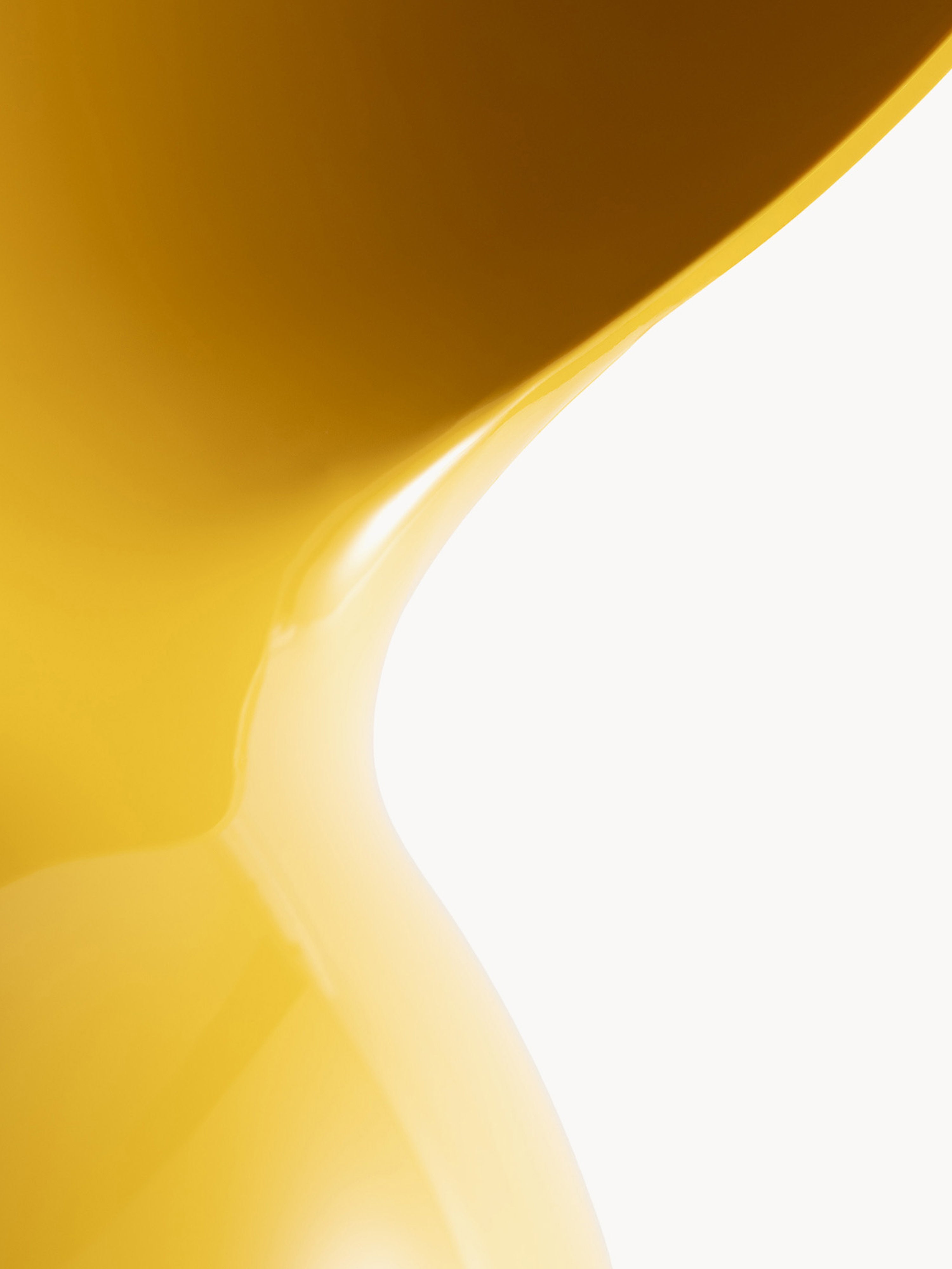 Petite lampe à poser Deklin - Jaune soleil