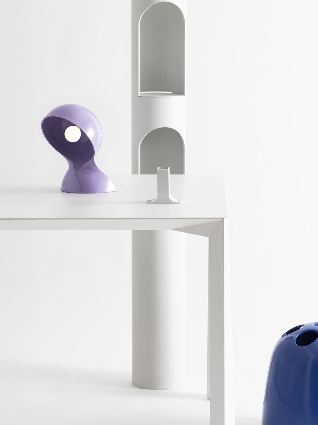 Petite lampe à poser Deklin - Lavande