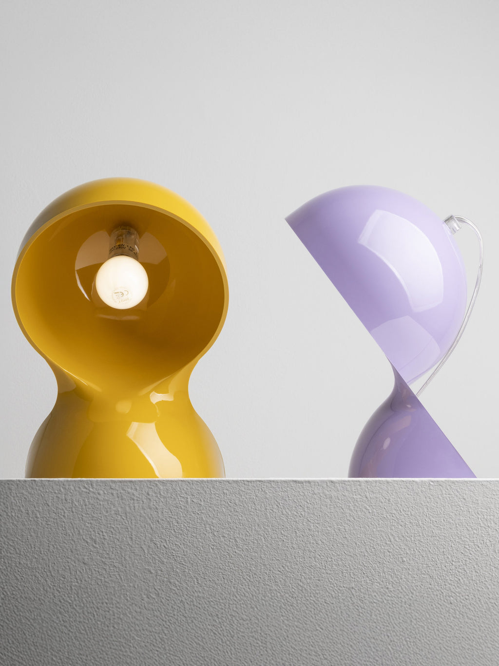 Petite lampe à poser Deklin - Lavande