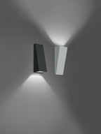Applique murale d'extérieur LED Remy - Blanc