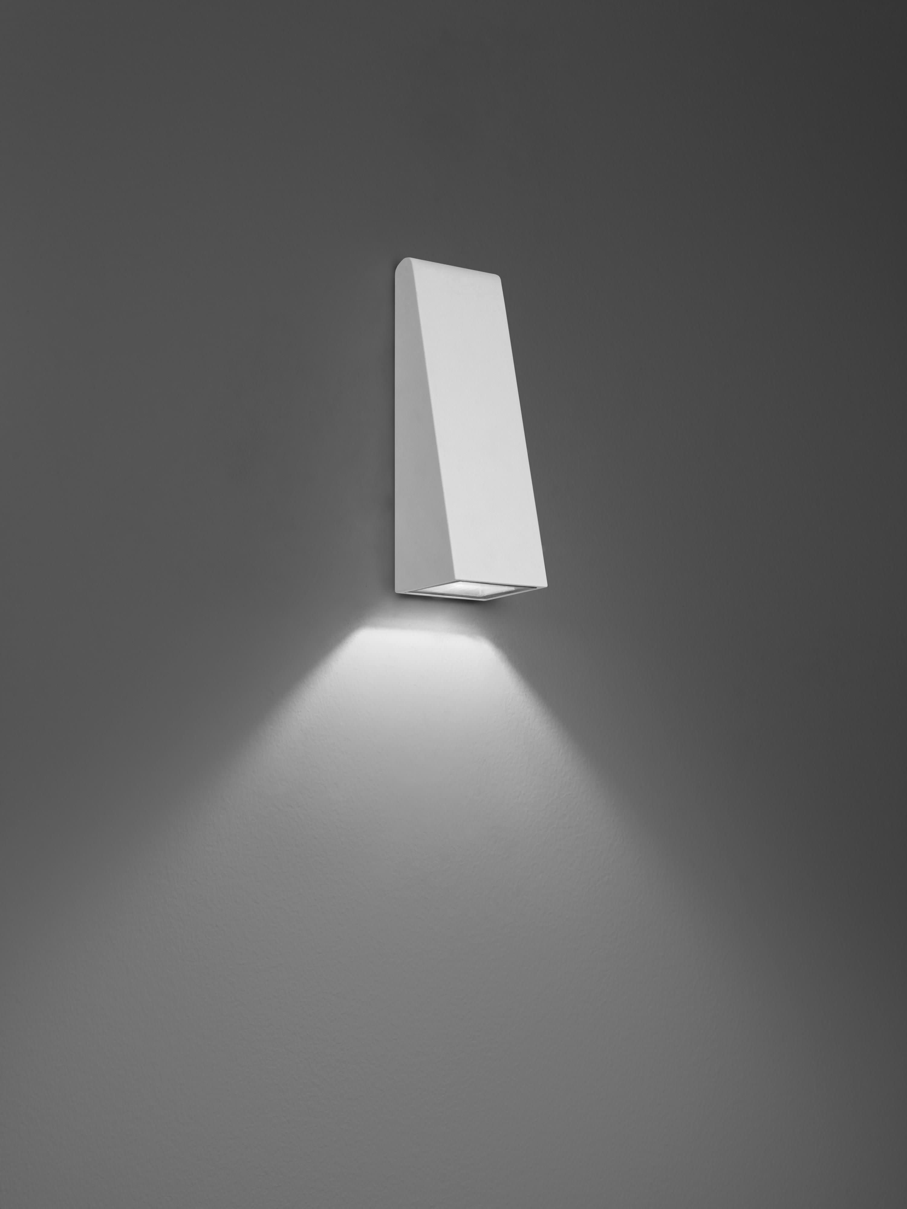 Applique murale d'extérieur LED Remy - Blanc