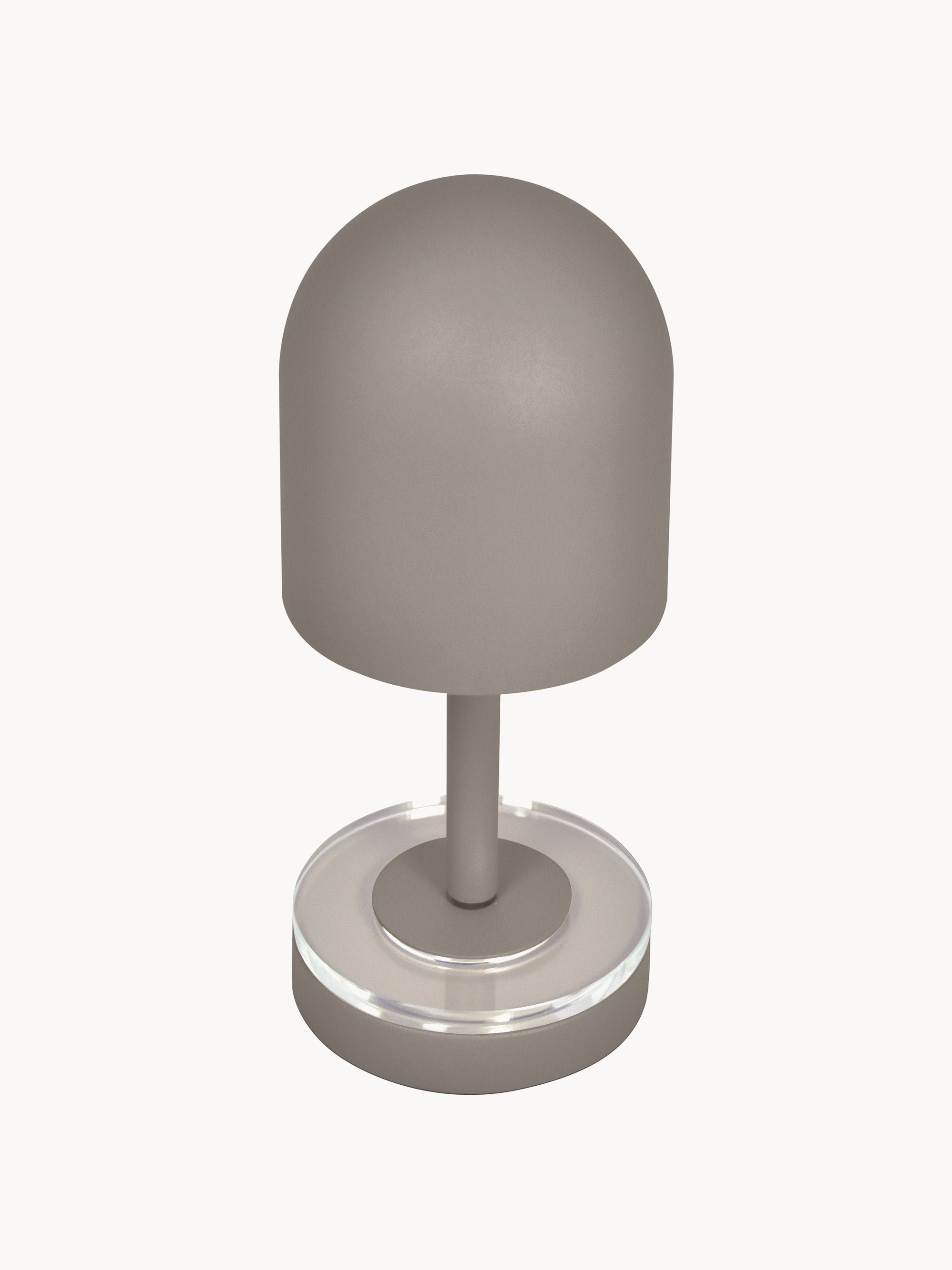 Lampe à poser LED d'extérieur Jussi, intensité ajustable - Beige