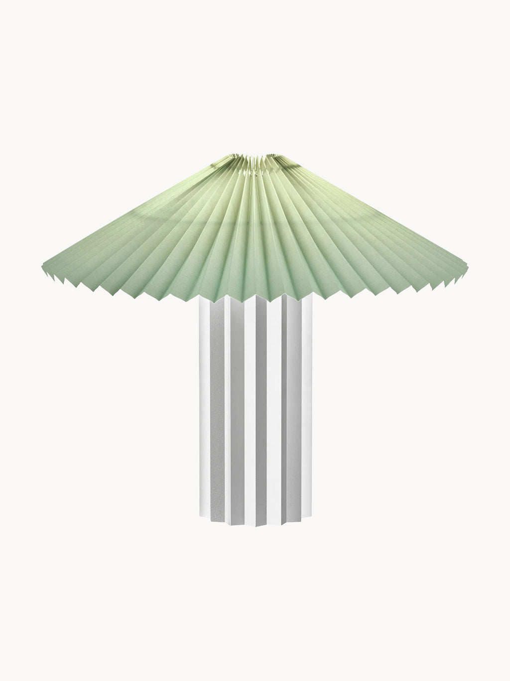 Lampe à poser à intensité variable Eyolf - Vert sauge, argenté