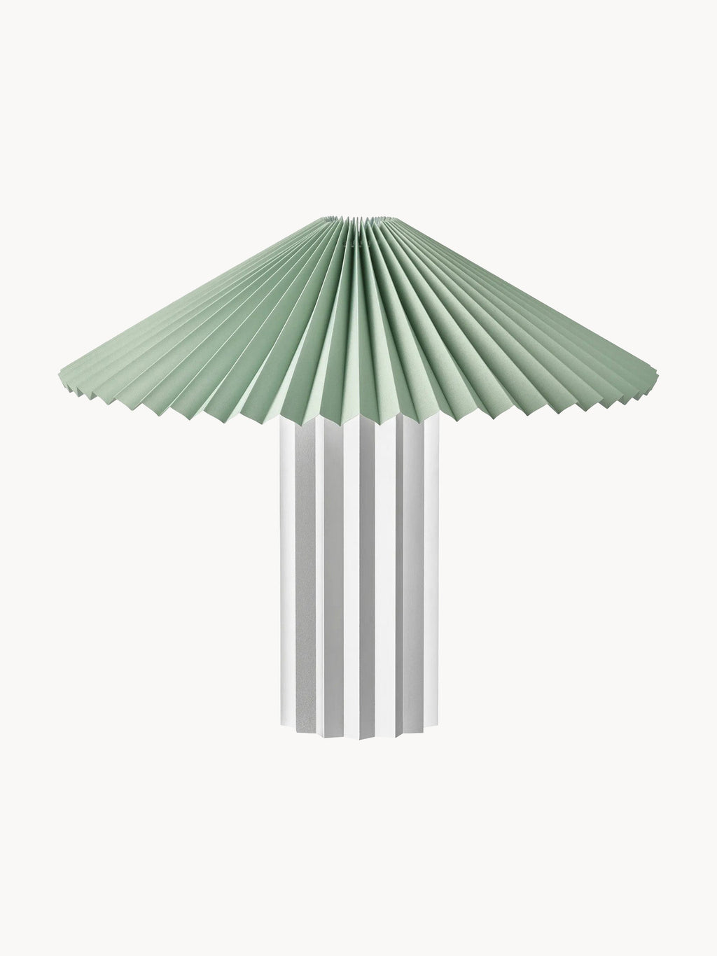 Lampe à poser à intensité variable Eyolf - Vert sauge, argenté