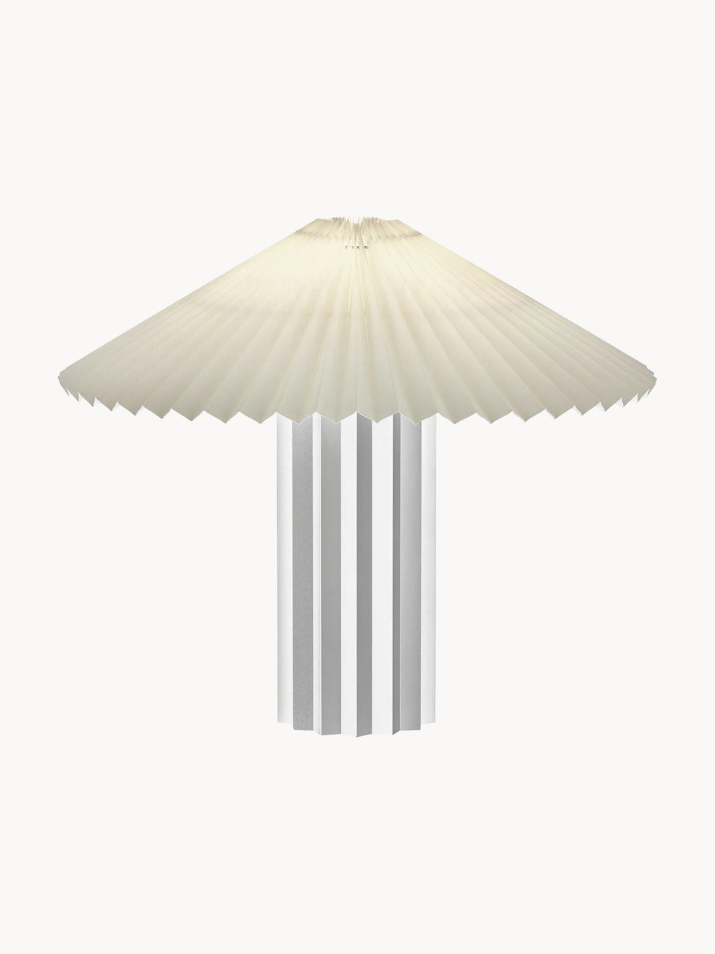 Lampe à poser à intensité variable Eyolf - Blanc cassé, argenté