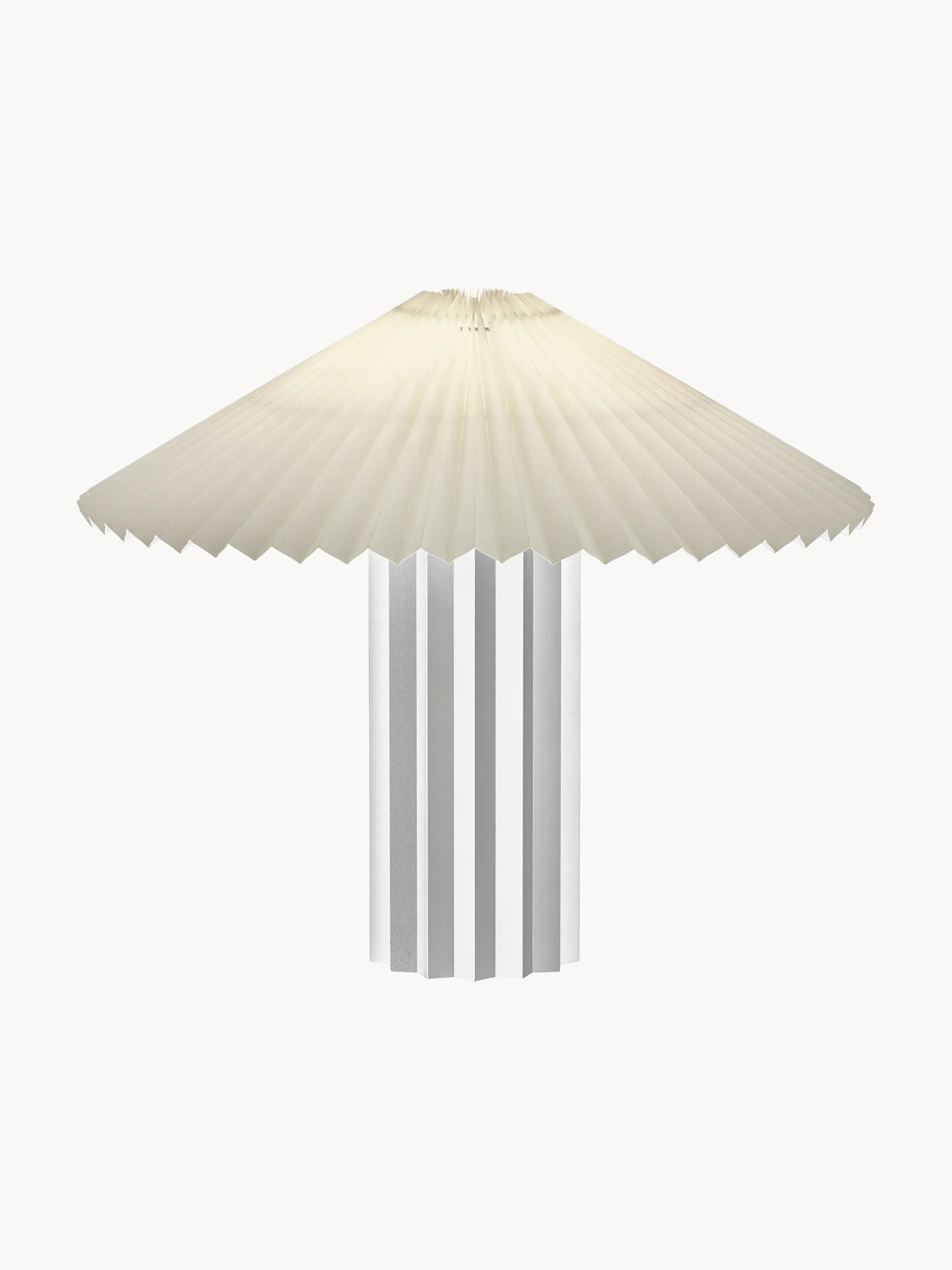 Lampe à poser à intensité variable Eyolf - Blanc cassé, argenté