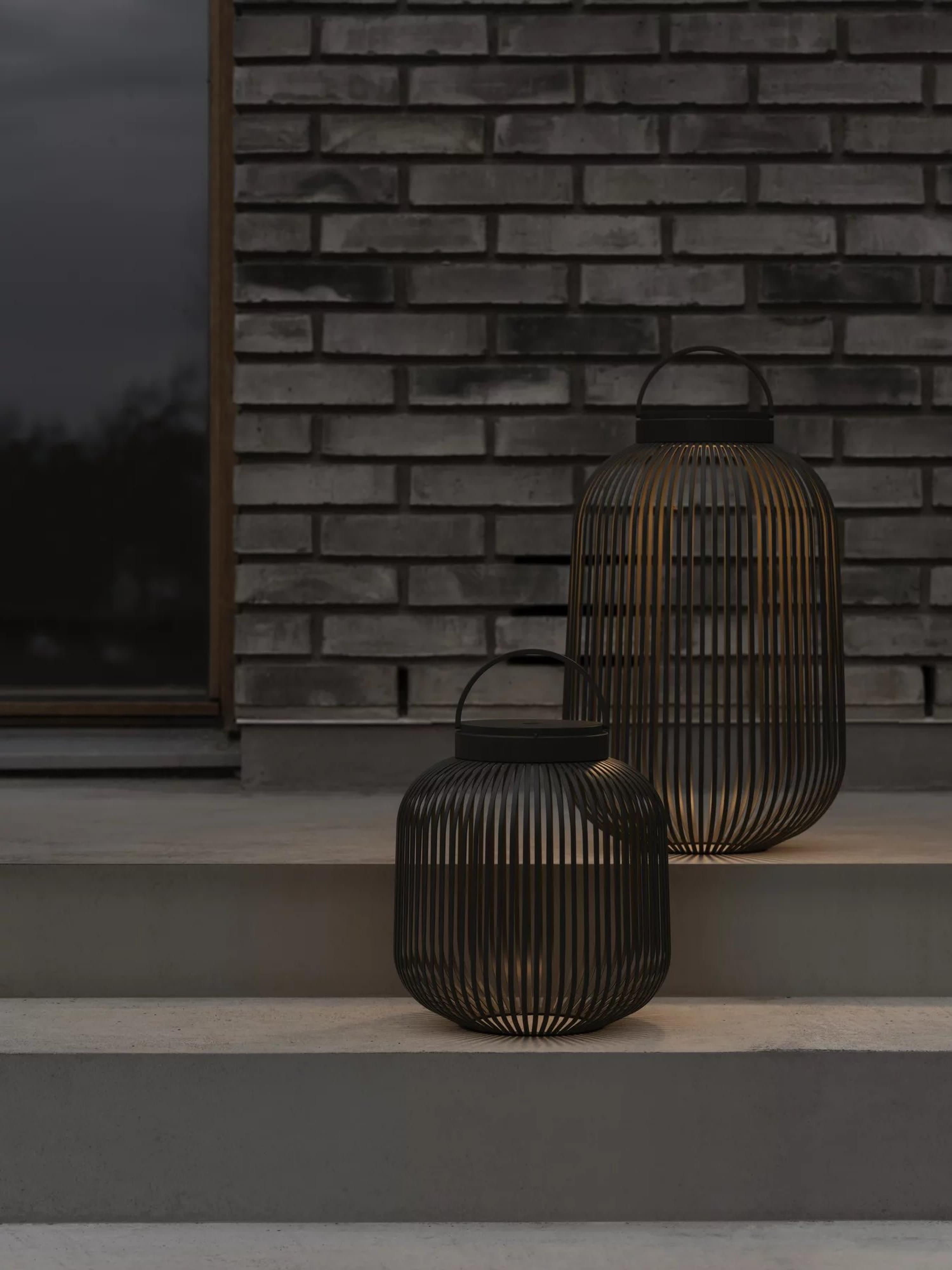 Lampe à poser LED d'extérieur mobile Onyx - Noir
