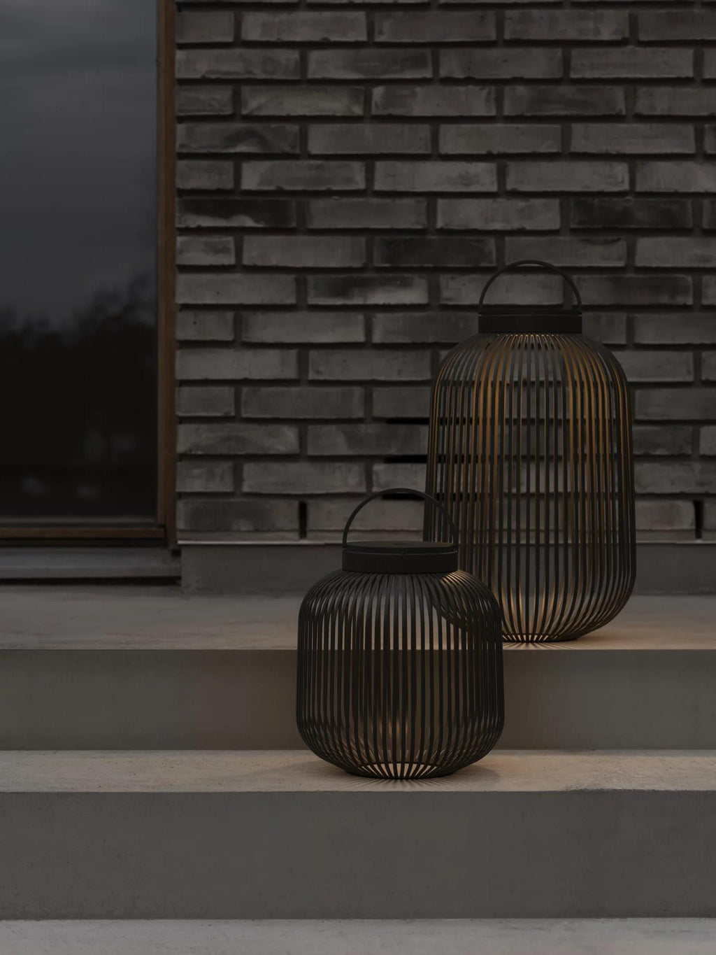 Lampe à poser LED d'extérieur mobile Onyx - Noir