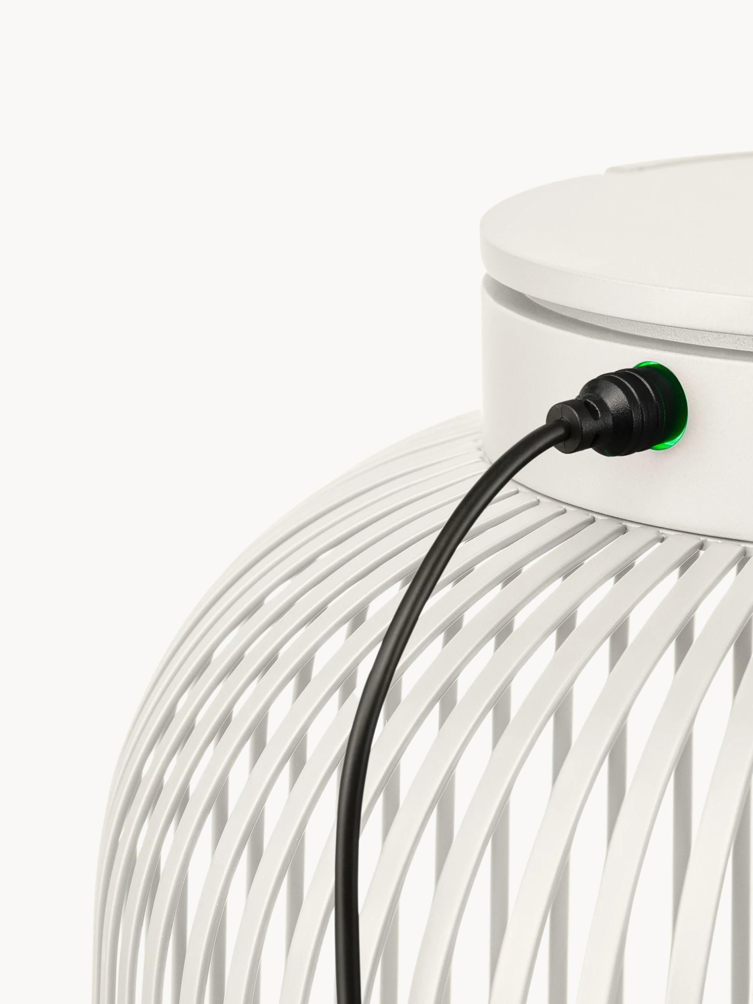 Lampe à poser LED d'extérieur mobile Onyx - Blanc cassé
