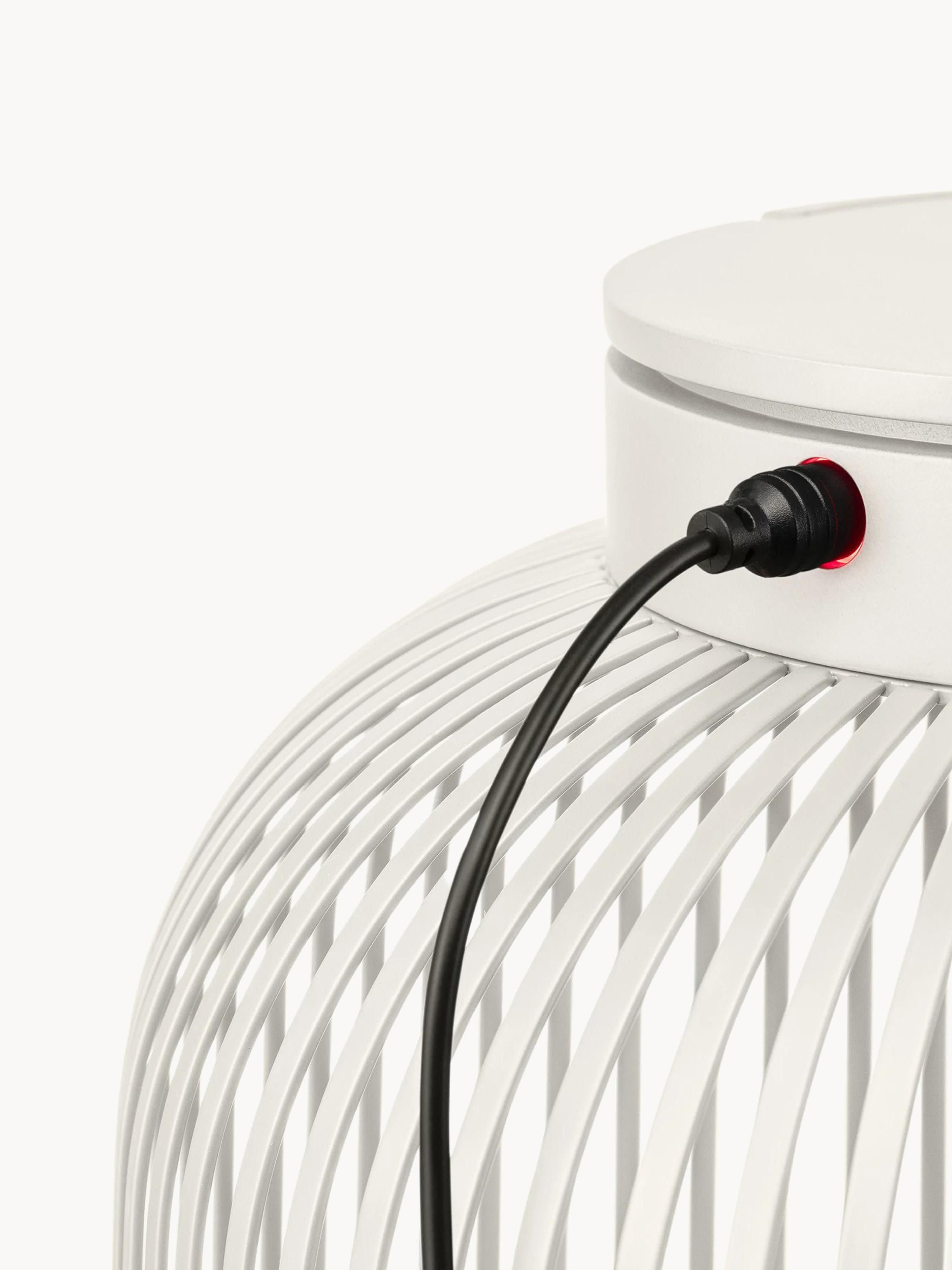 Lampe à poser LED d'extérieur mobile Onyx - Blanc cassé