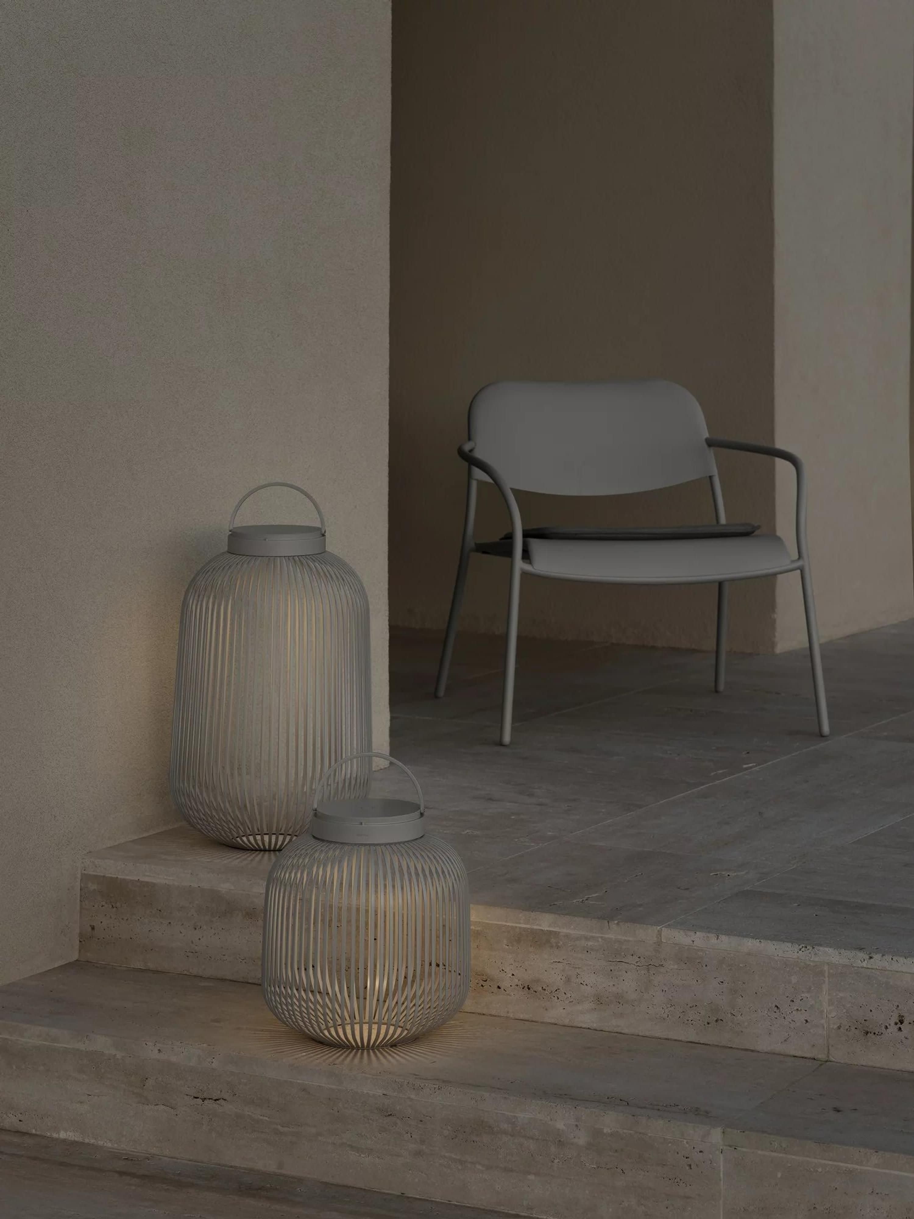 Lampe à poser LED d'extérieur mobile Onyx - Gris