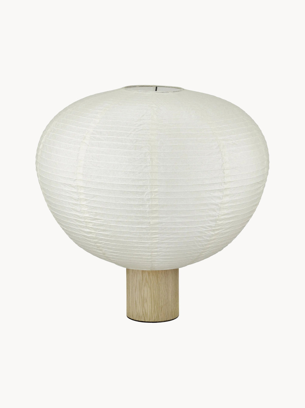 Lampe à poser à intensité variable Faber - Bois de chêne, blanc
