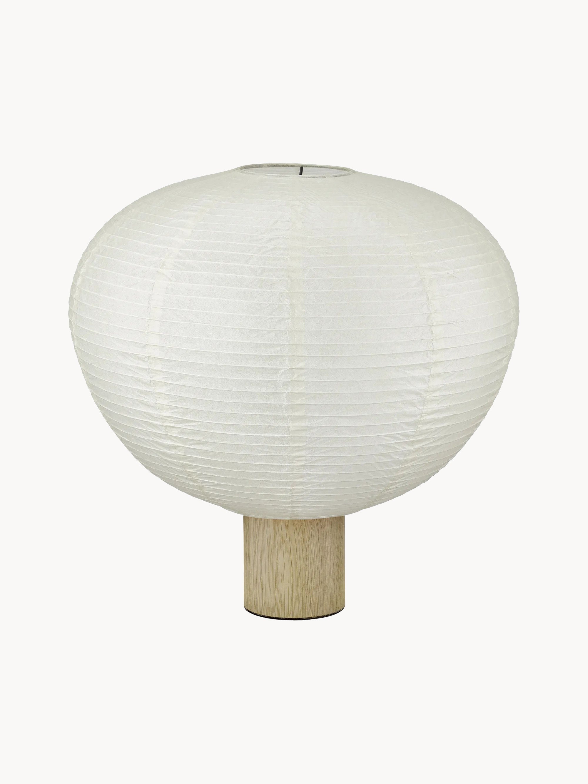 Lampe à poser à intensité variable Faber - Bois de chêne, blanc